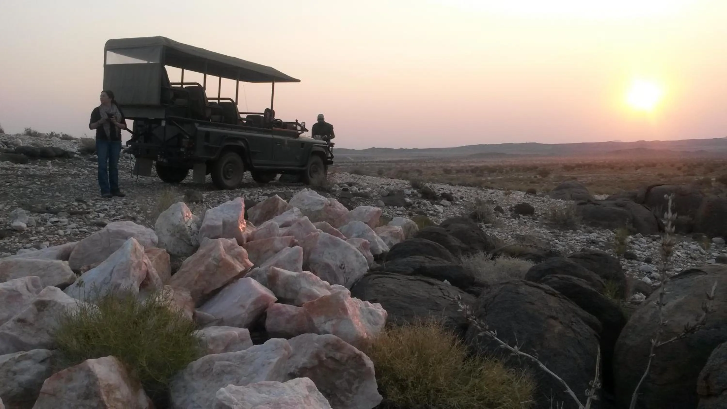 Natural landscape in Tutwa Desert Lodge