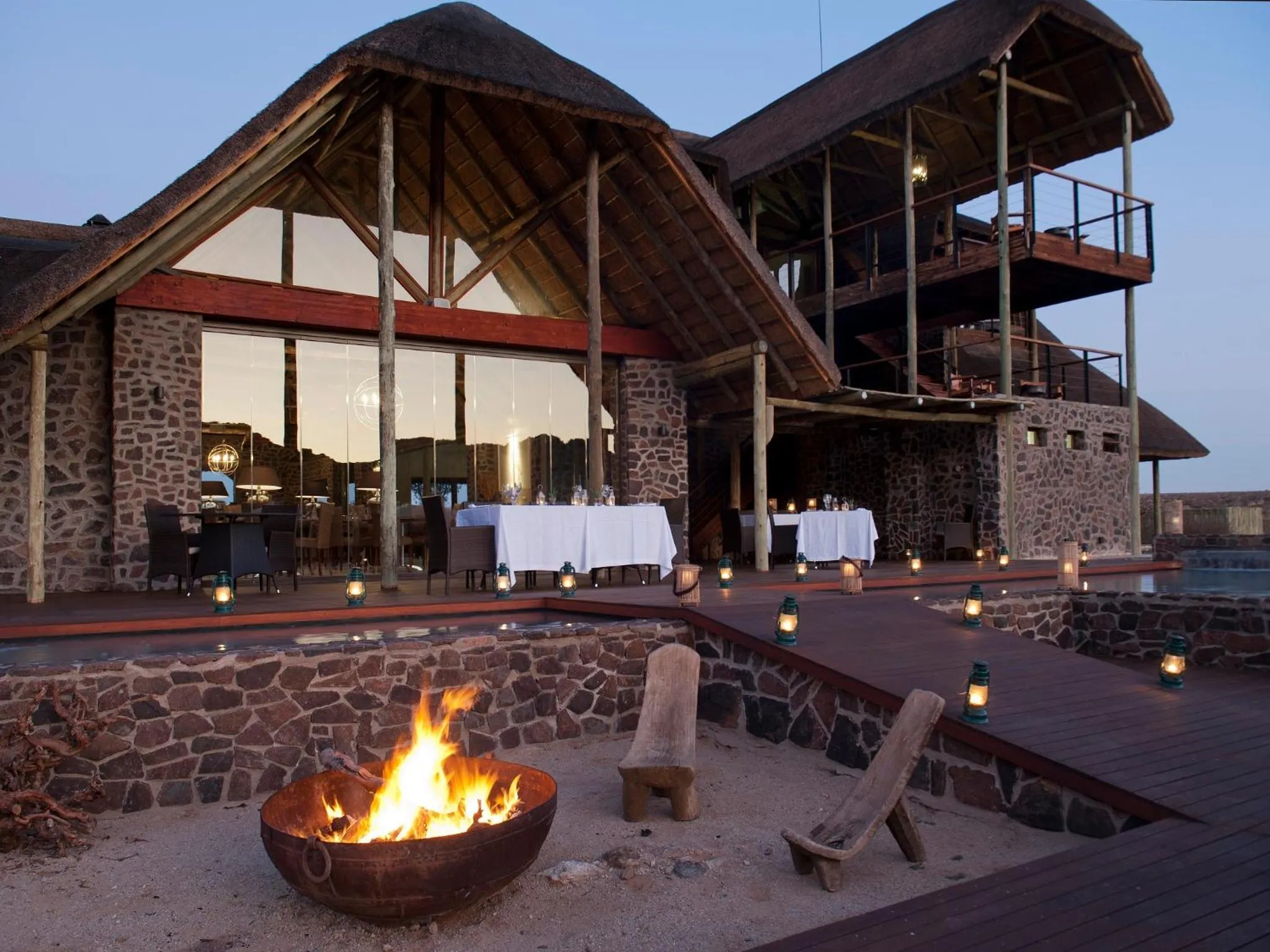 Property building in Tutwa Desert Lodge