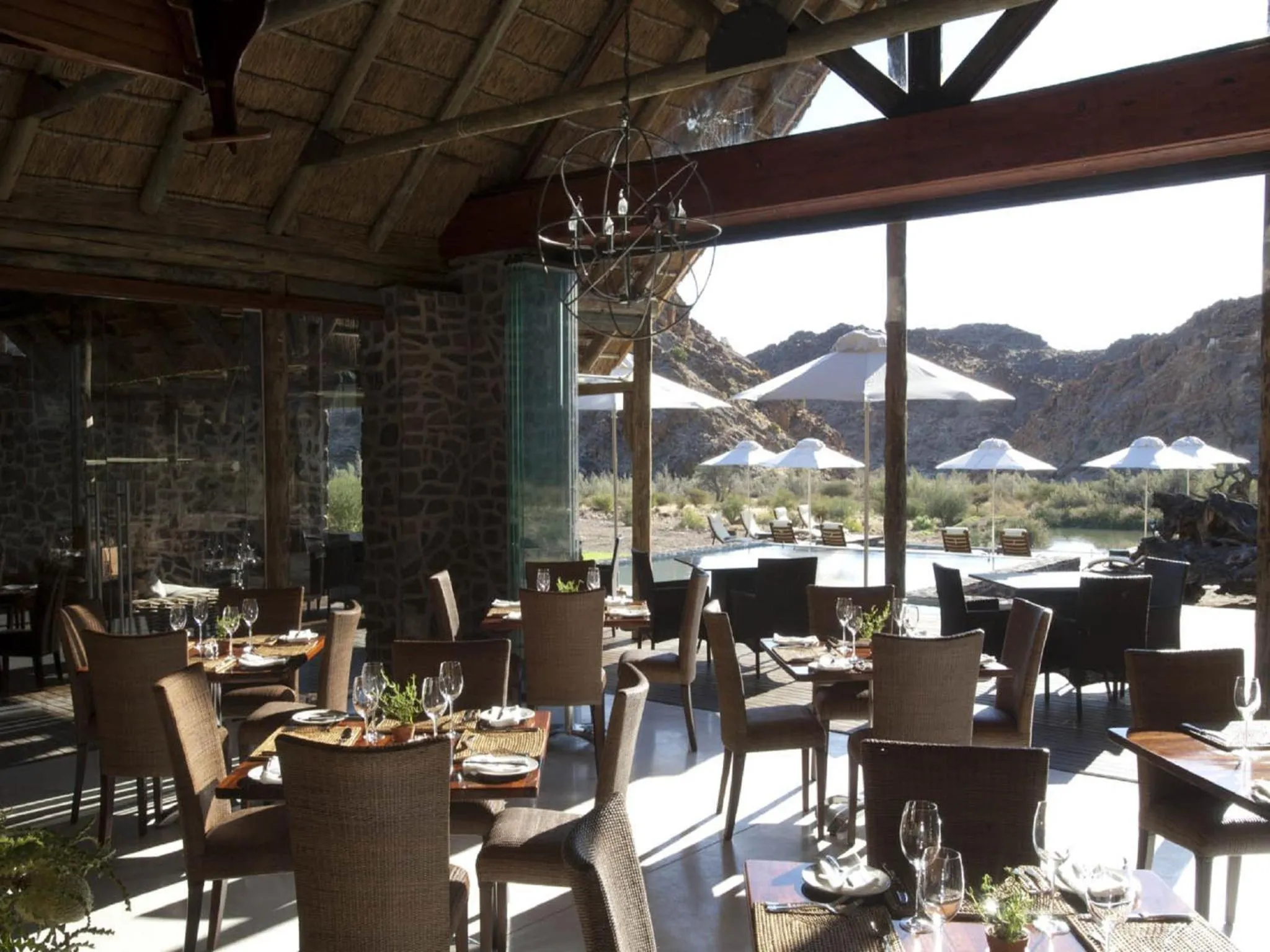 Restaurant/places to eat in Tutwa Desert Lodge