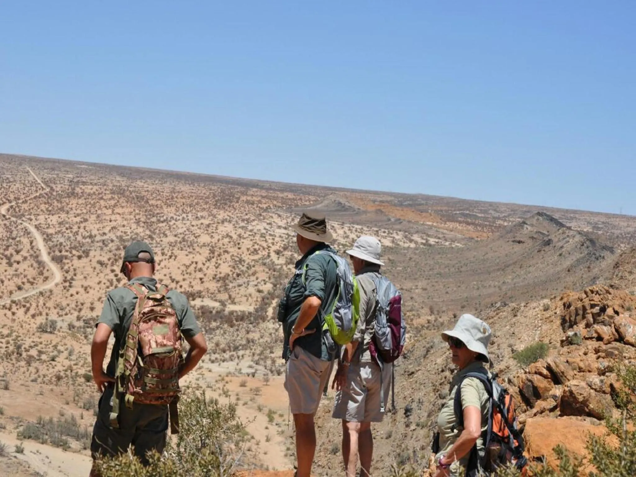Natural landscape in Tutwa Desert Lodge