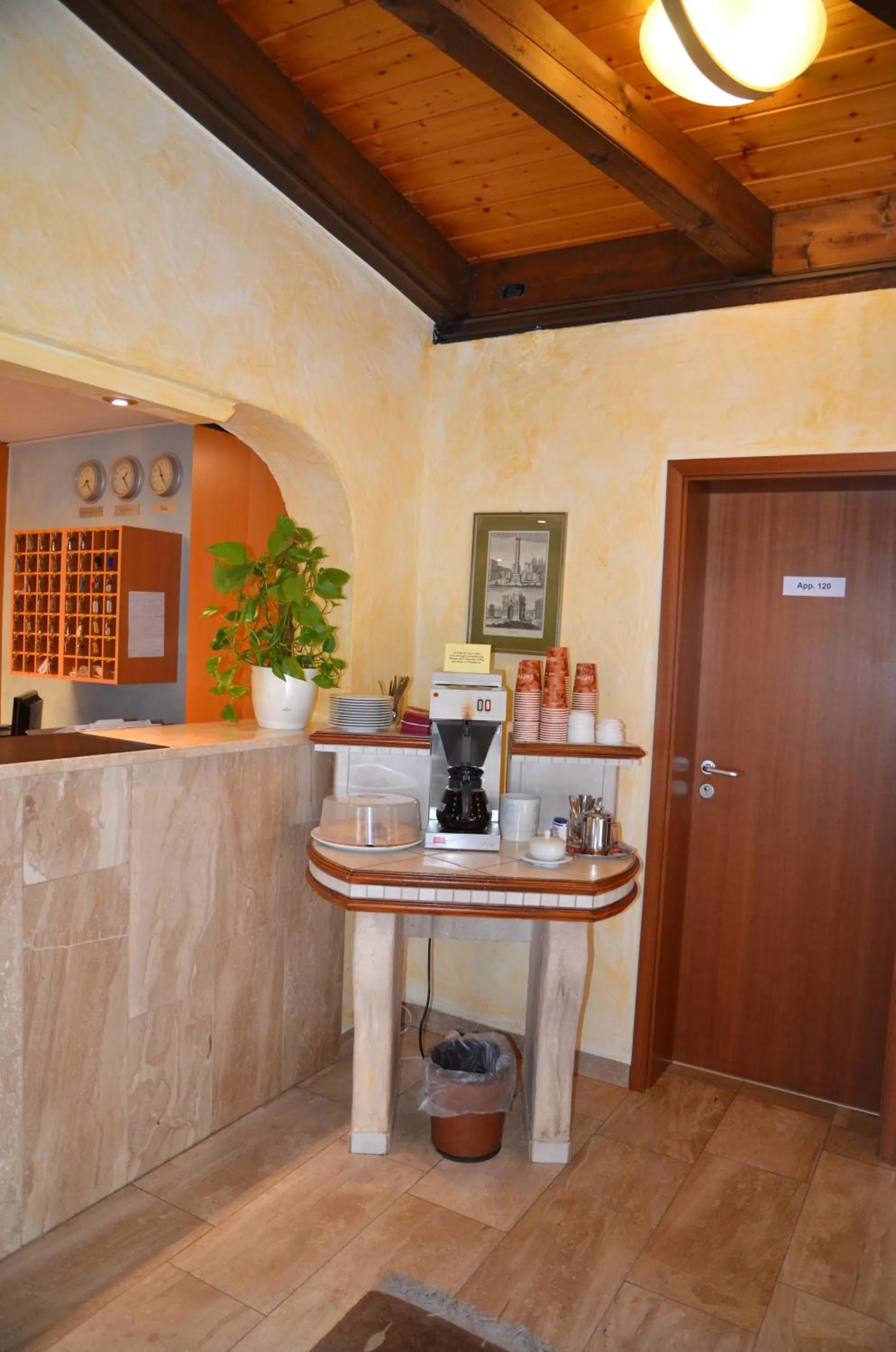 Lobby or reception in Hotel Pirsch