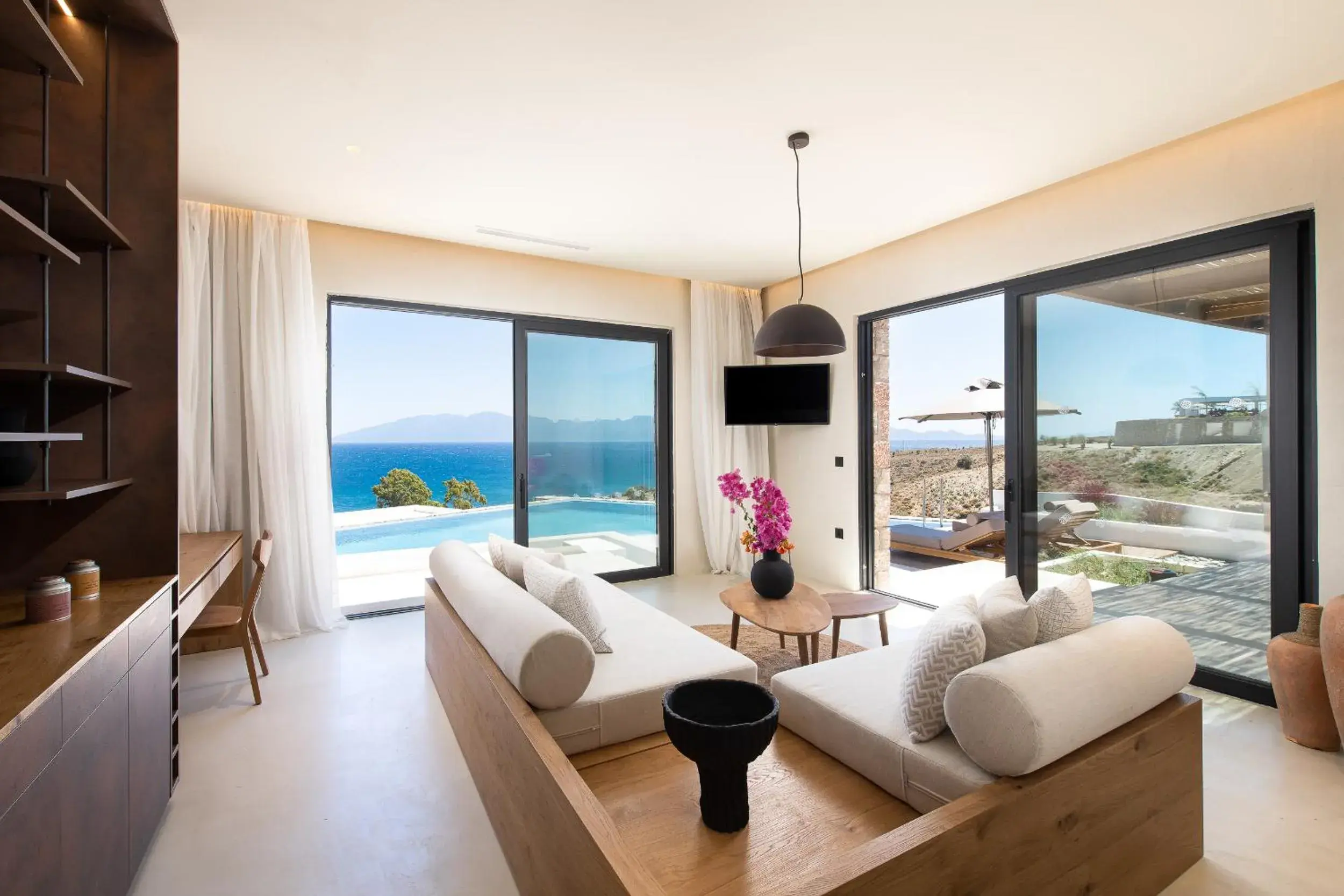 Living room in KOIA All - Suite Well Being Resort - Adults Only Living room in KOIA All - Suite Well Being Resort - Adults Only