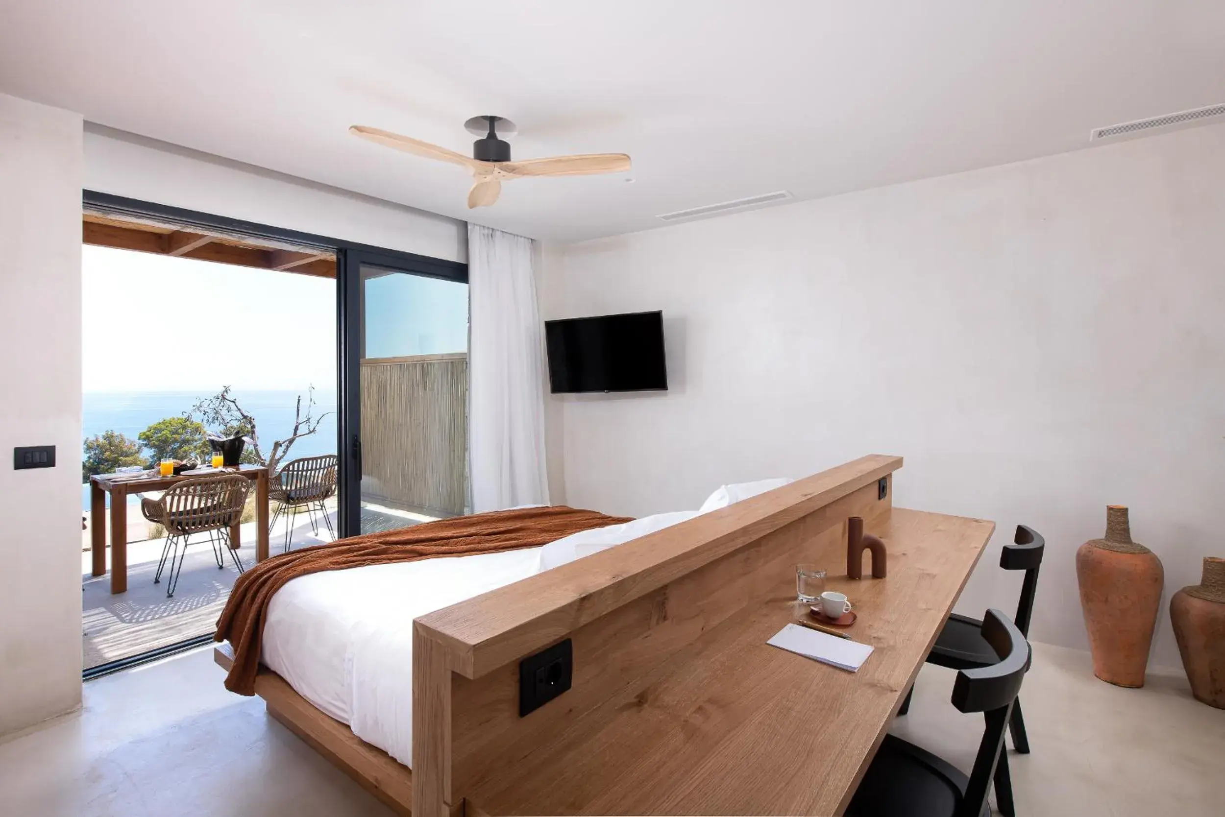 Bed in KOIA All - Suite Well Being Resort - Adults Only Bed in KOIA All - Suite Well Being Resort - Adults Only
