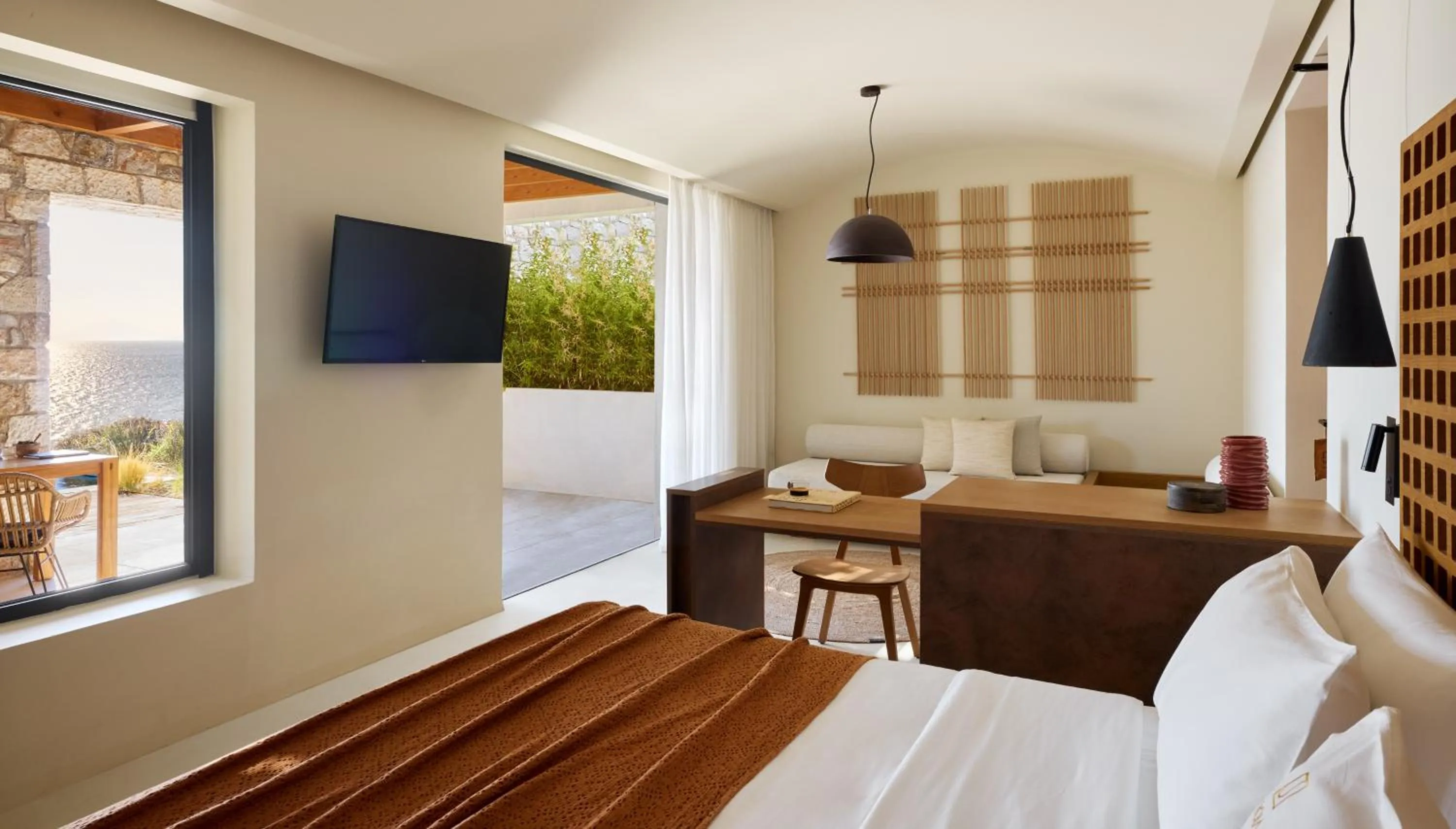 Bed in KOIA All - Suite Well Being Resort - Adults Only