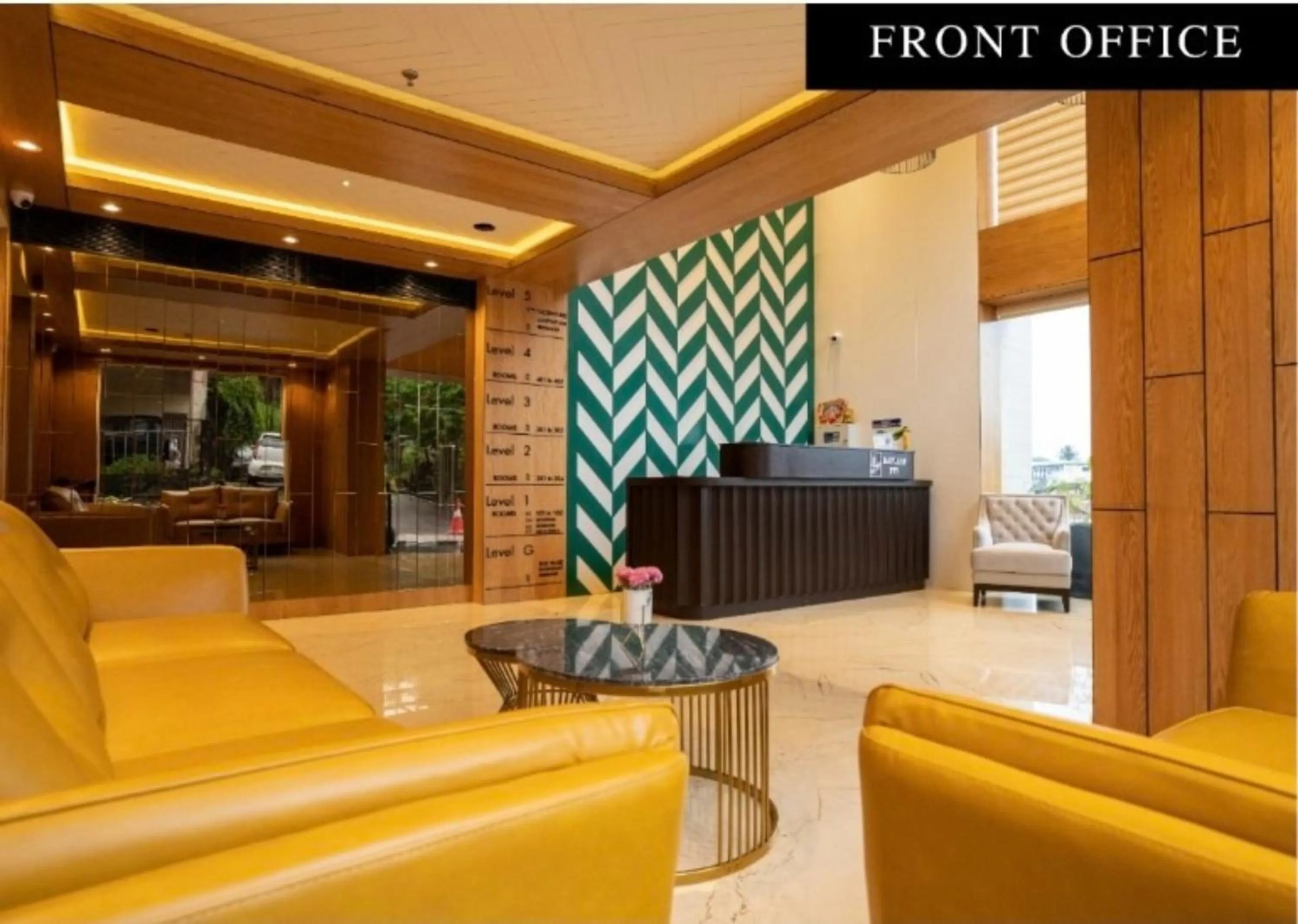 Lobby or reception in BayLeaf Inn