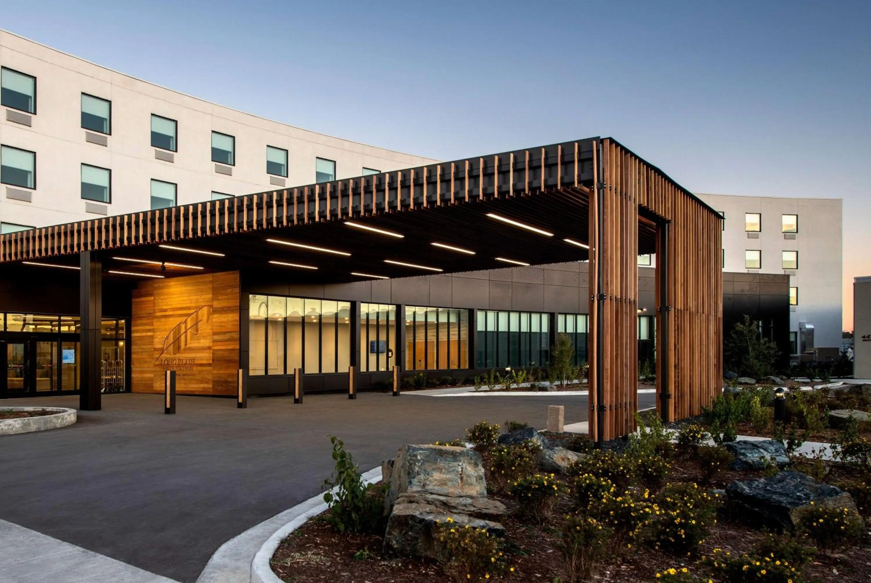 Property building in Wyndham Garden Winnipeg Airport