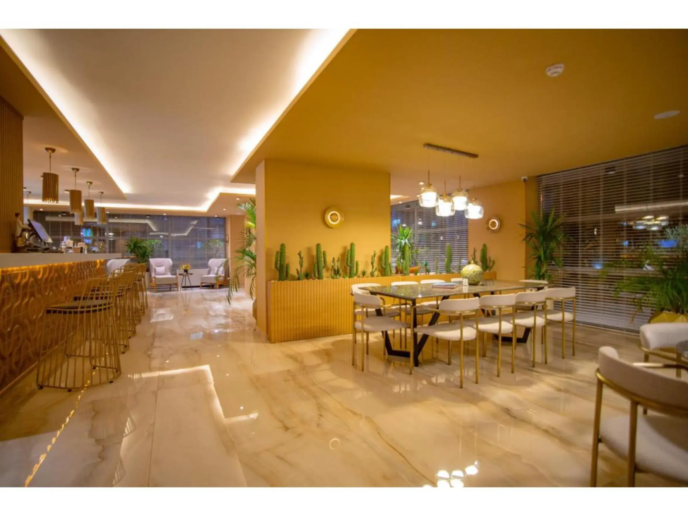 Lobby or reception in La Terrazza Hotel Lobby or reception in La Terrazza Hotel