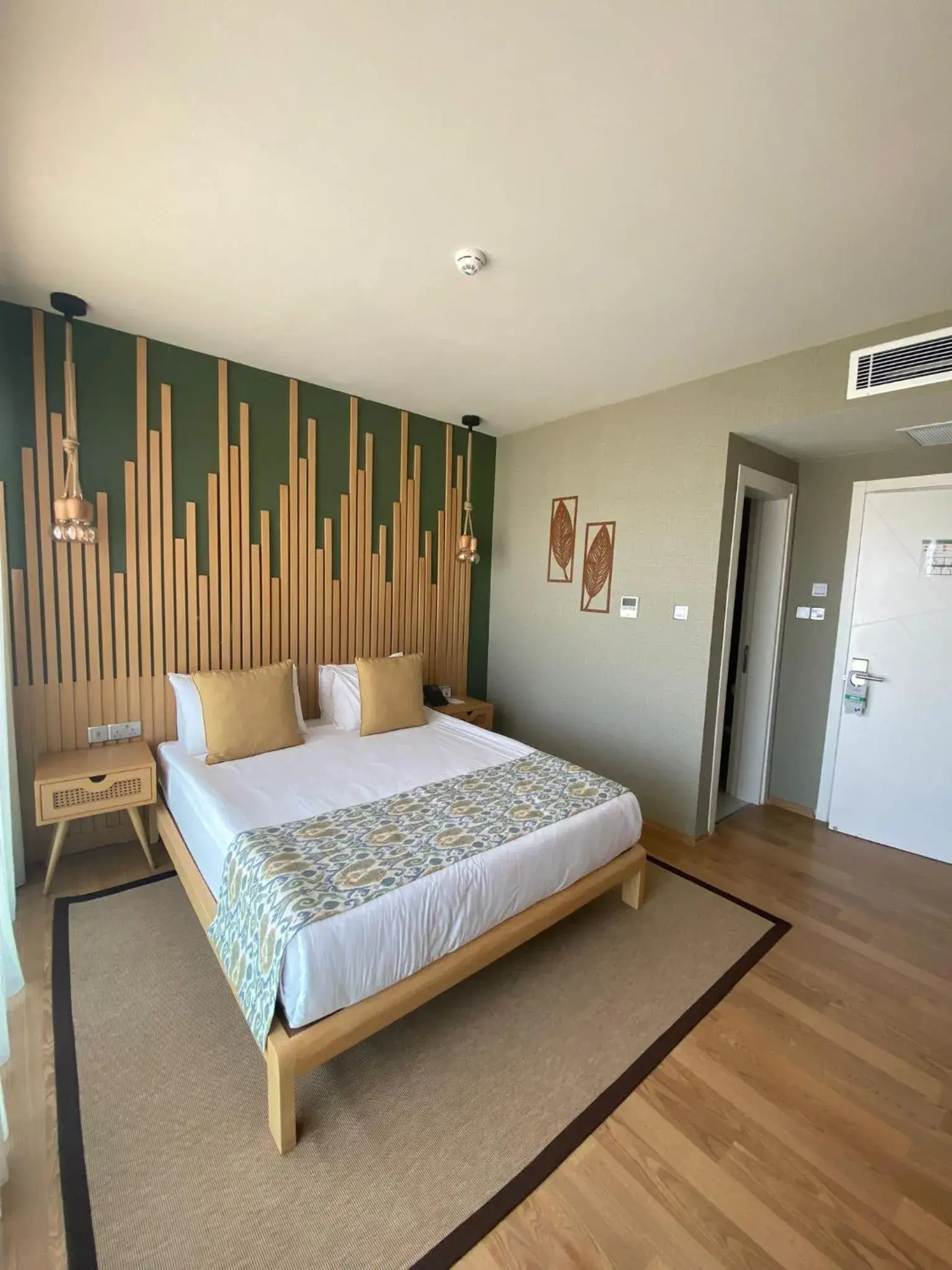 Bed in La Terrazza Hotel Bed in La Terrazza Hotel