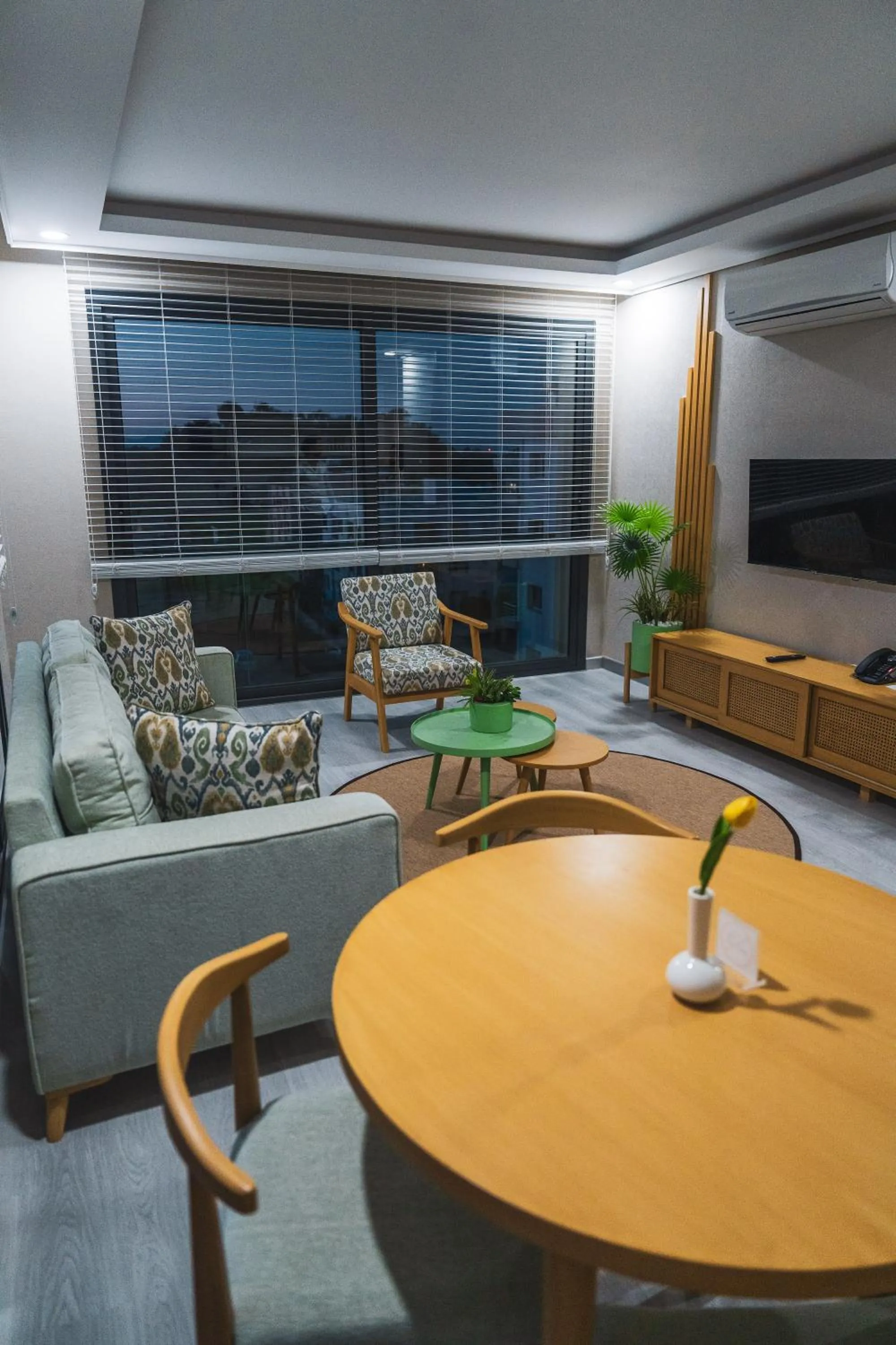 Living room in La Terrazza Hotel