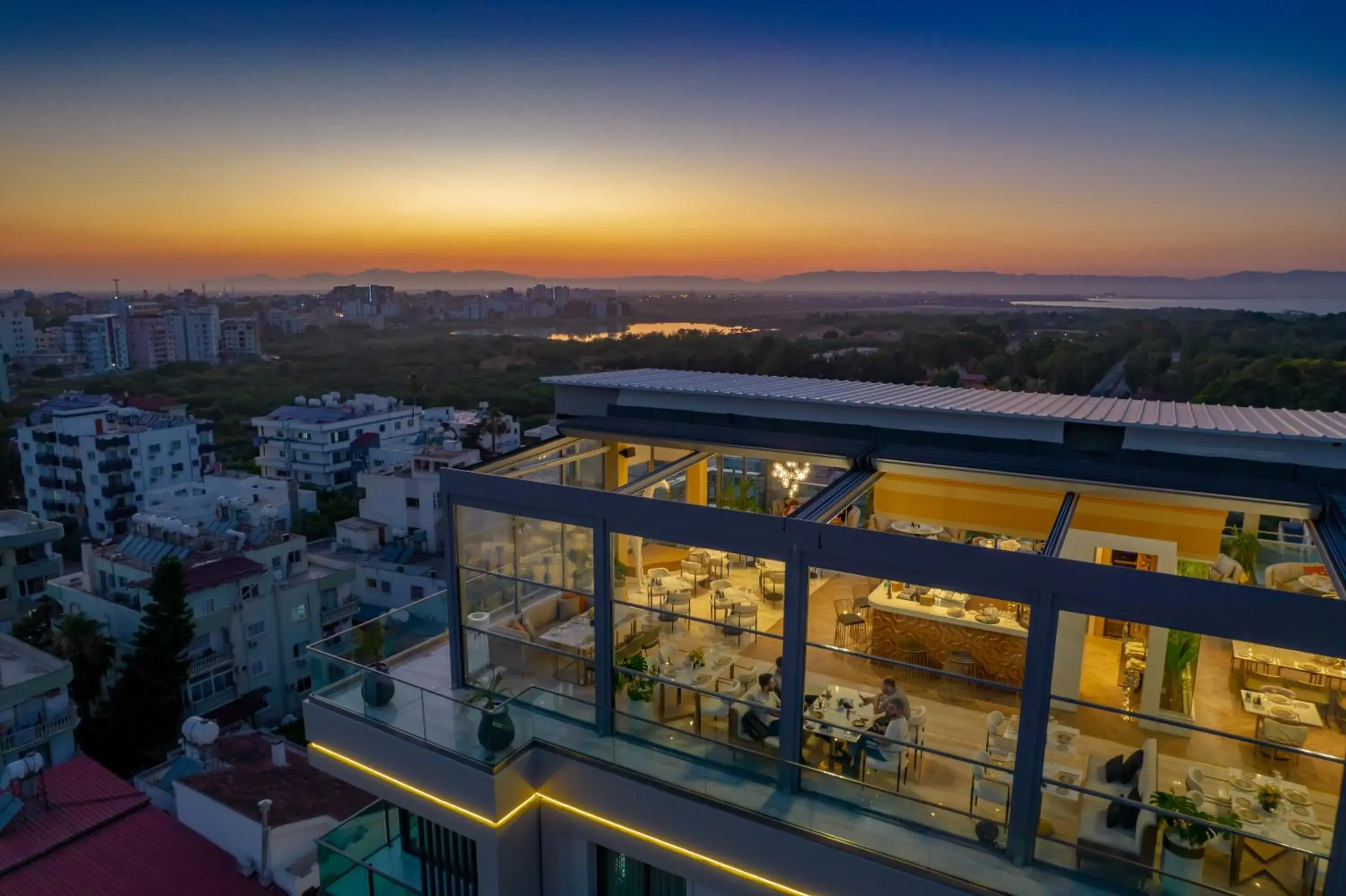 Property building in La Terrazza Hotel Property building in La Terrazza Hotel