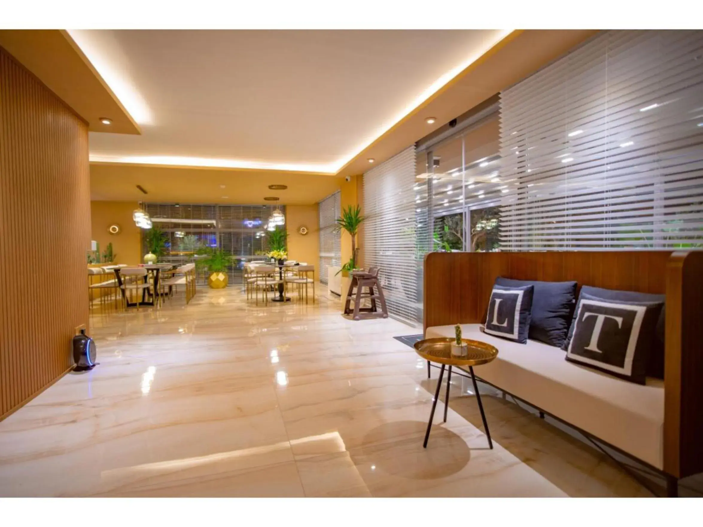 Lobby or reception in La Terrazza Hotel Lobby or reception in La Terrazza Hotel