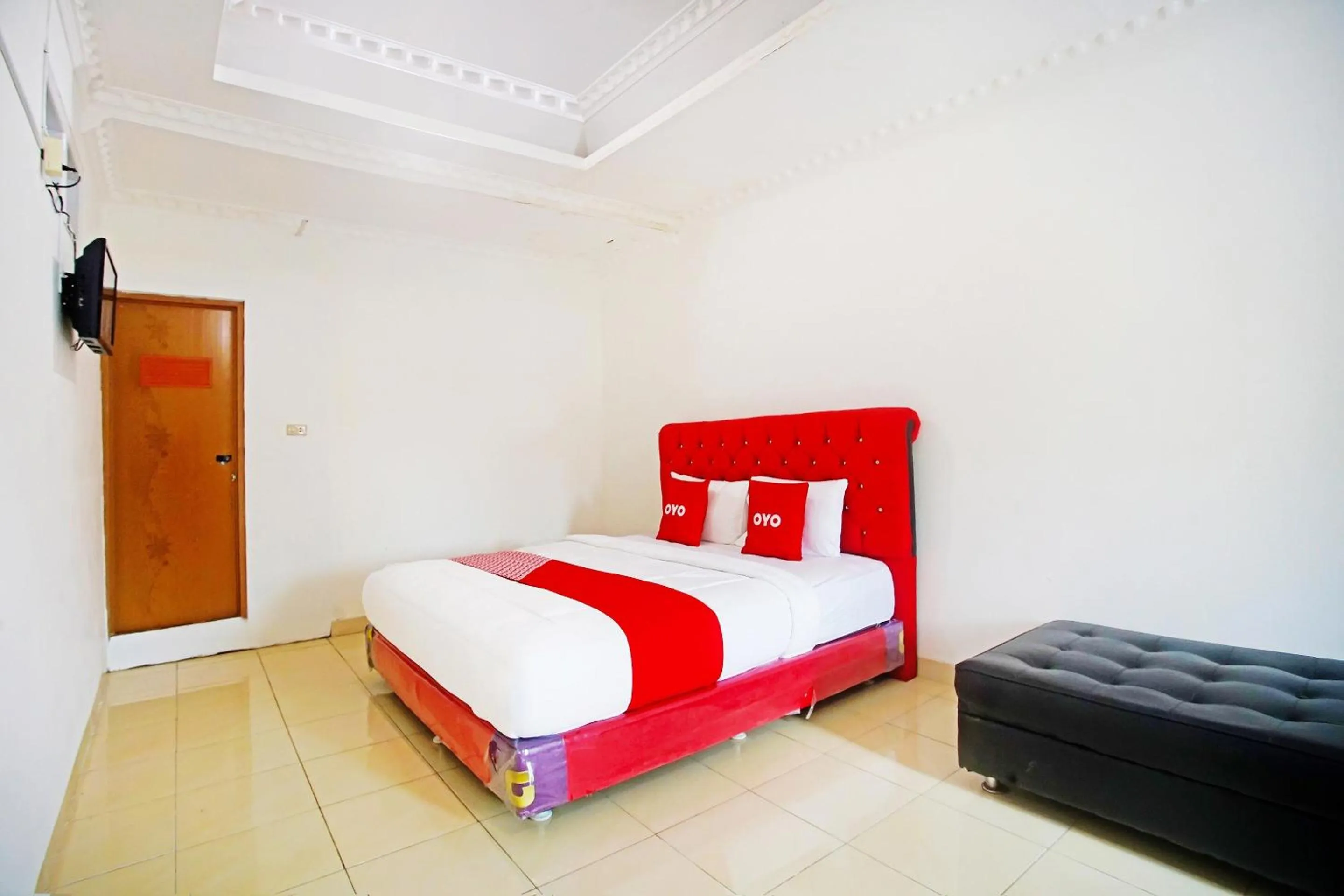 Bedroom in OYO 91460 Guest House Kencana Syariah