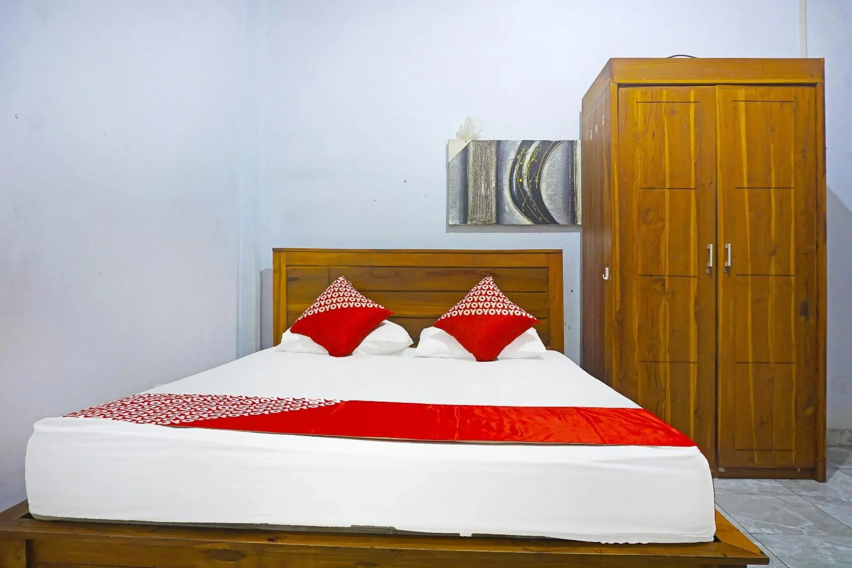 Bedroom, Bed in Hotel O Anggrek Homes Makassar Bedroom, Bed in Hotel O Anggrek Homes Makassar