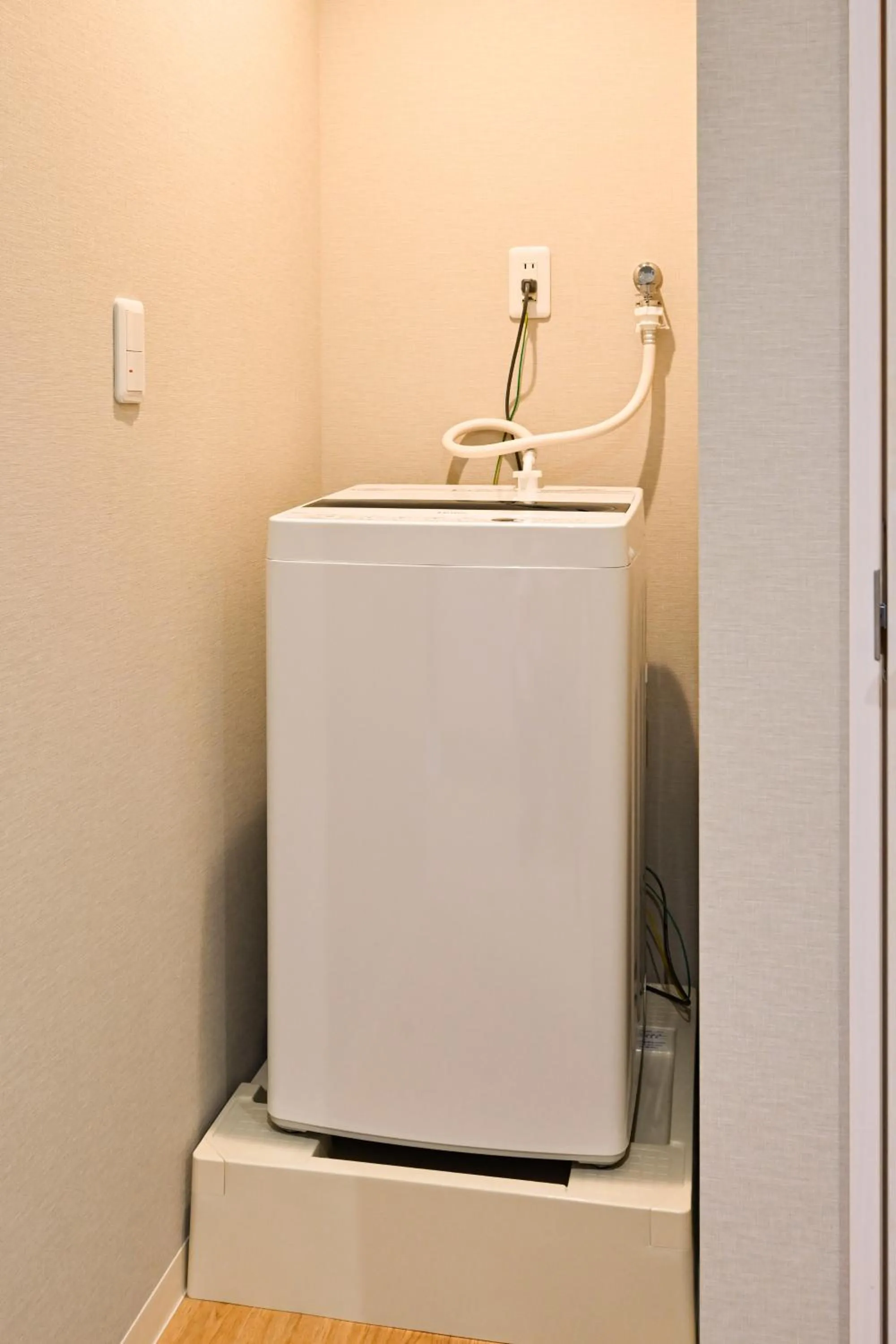 washing machine in Hotel AZUMA SEE