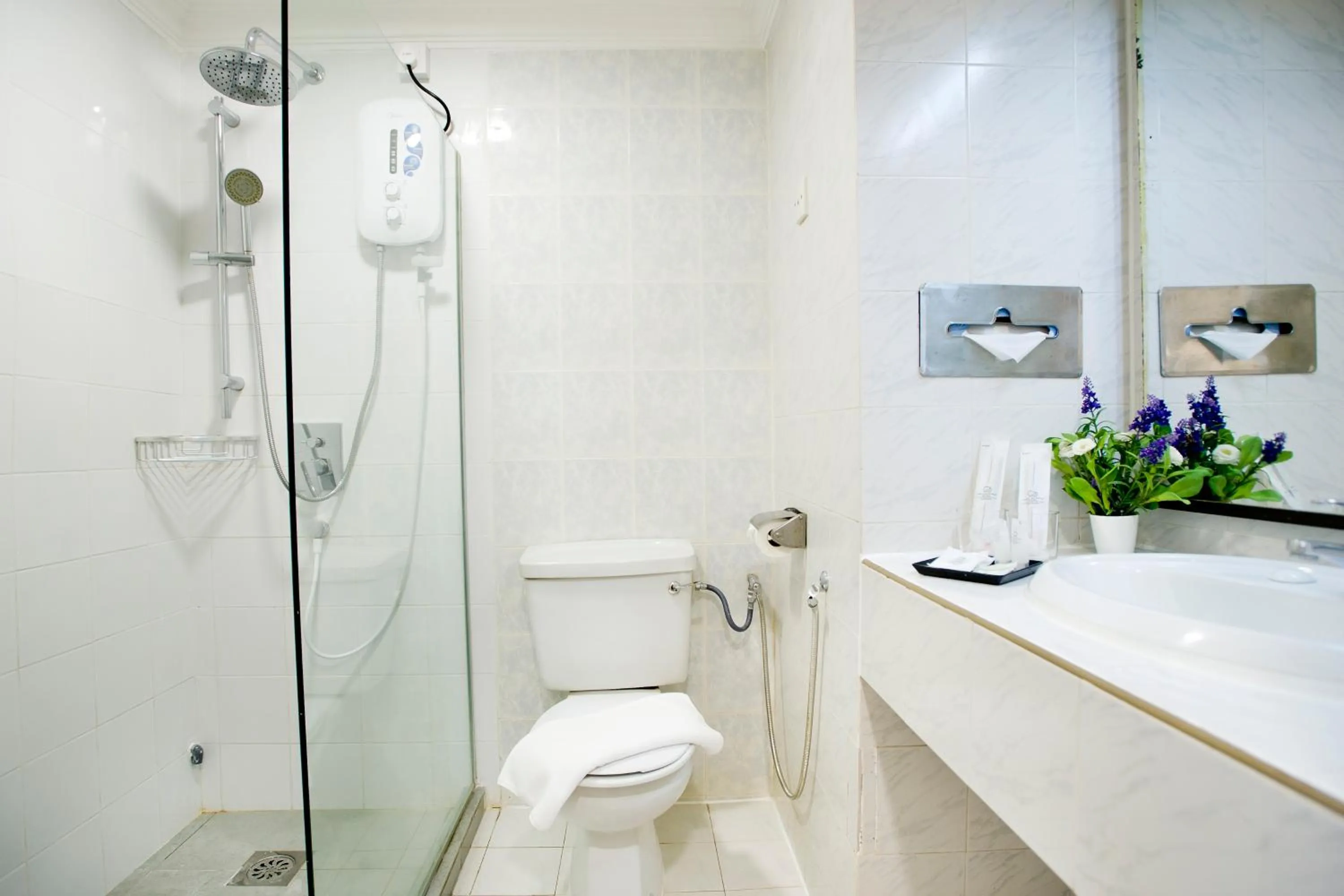 Toilet in SWISS AVENUE HOTEL