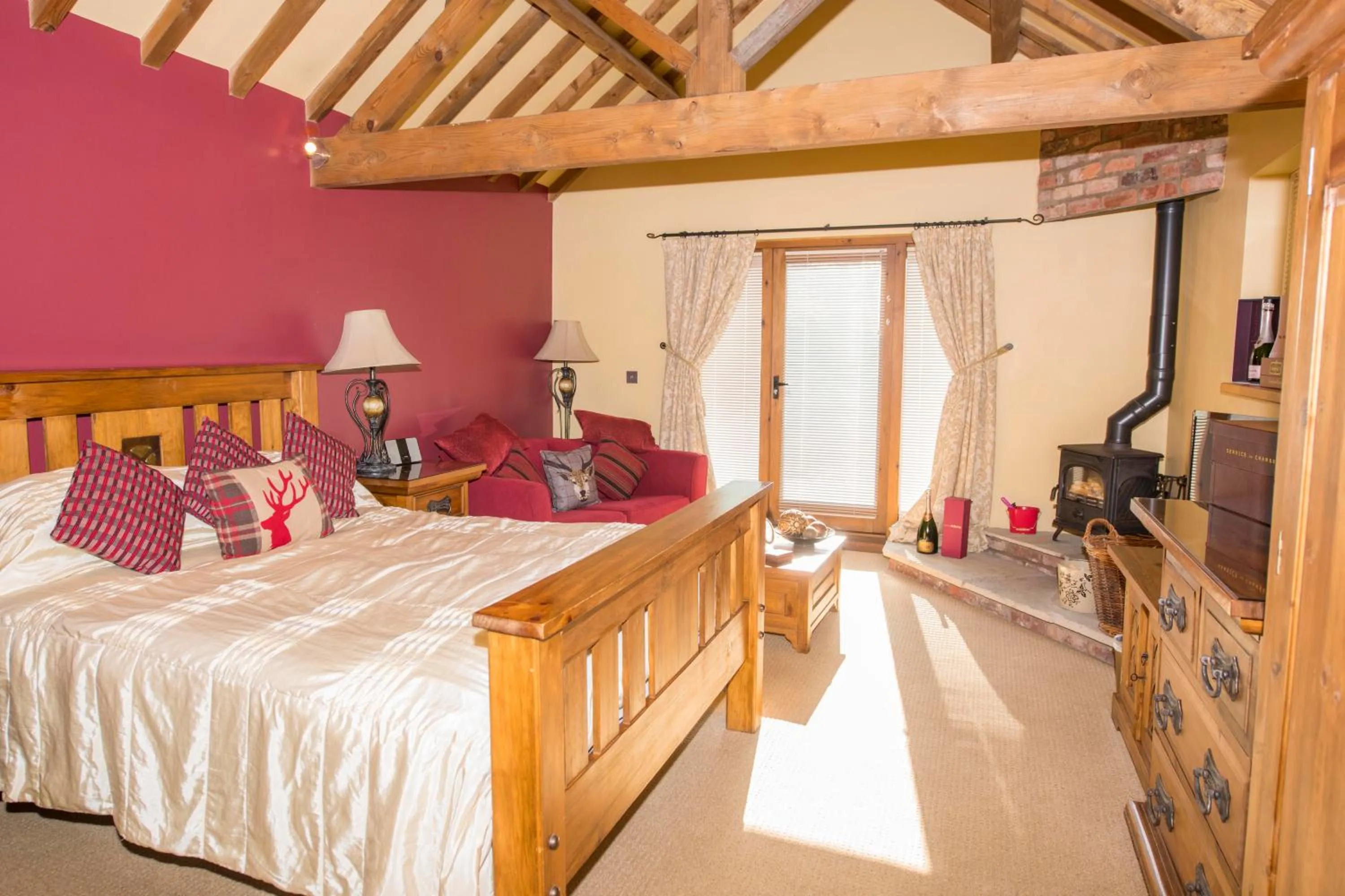 Bedroom in The Blue Bell Inn