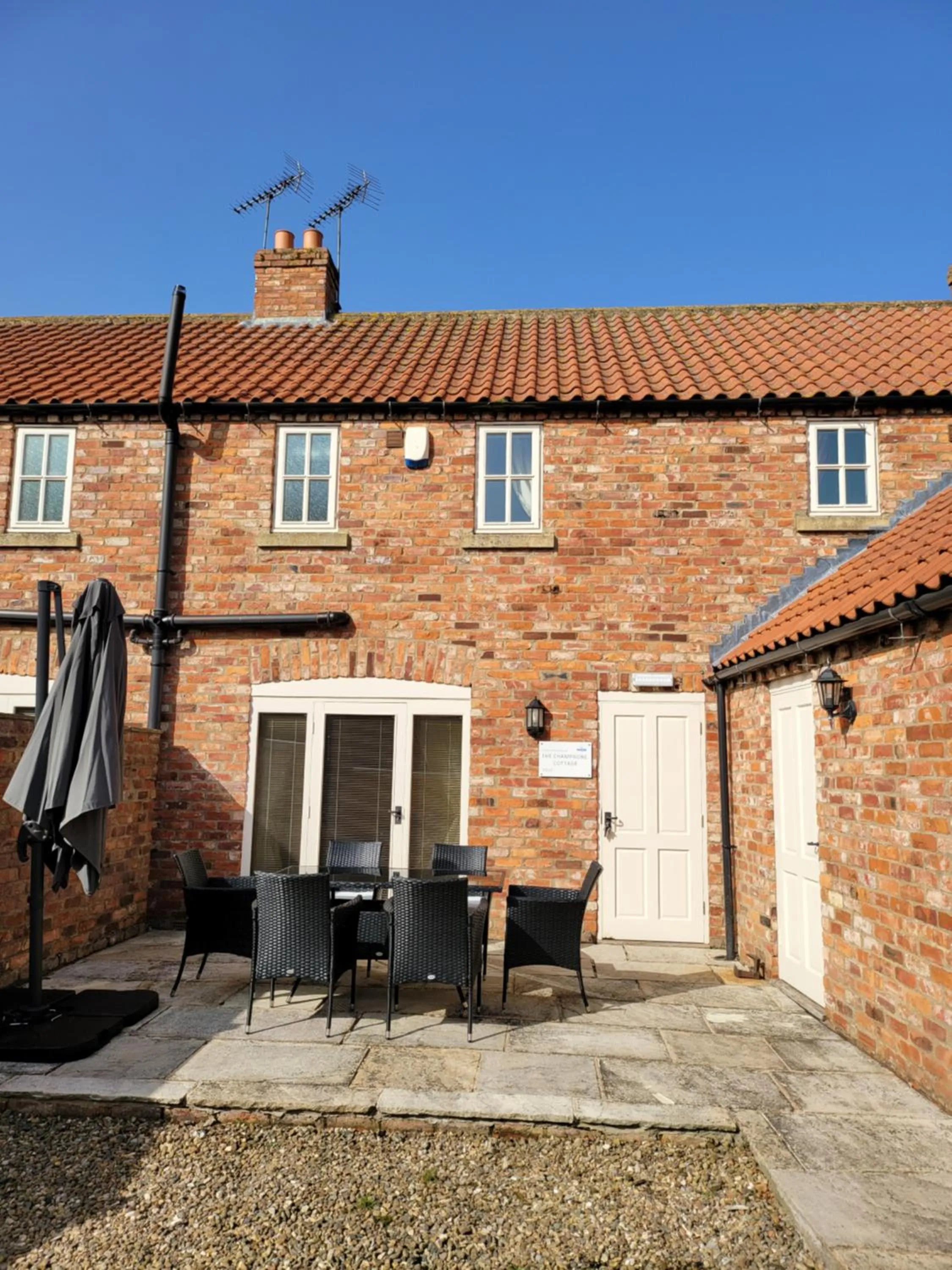 Patio in The Blue Bell Inn