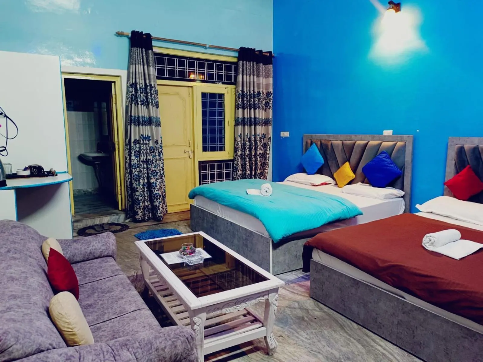 Photo of the whole room, Bed in Hotel Shiv Palace