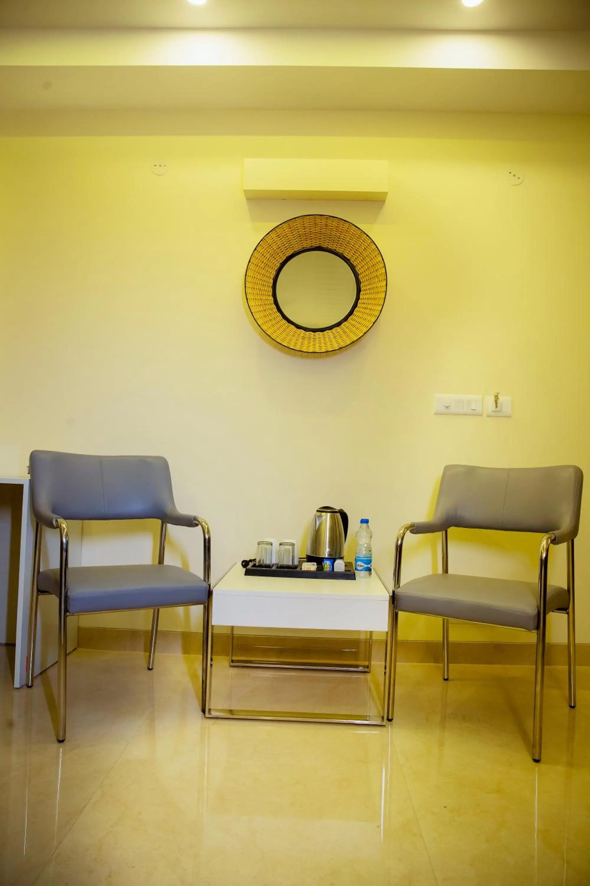 Seating area in Lime Tree Luxury Studio - Service Apartment Near Artemis Hospital ,Gurgaon