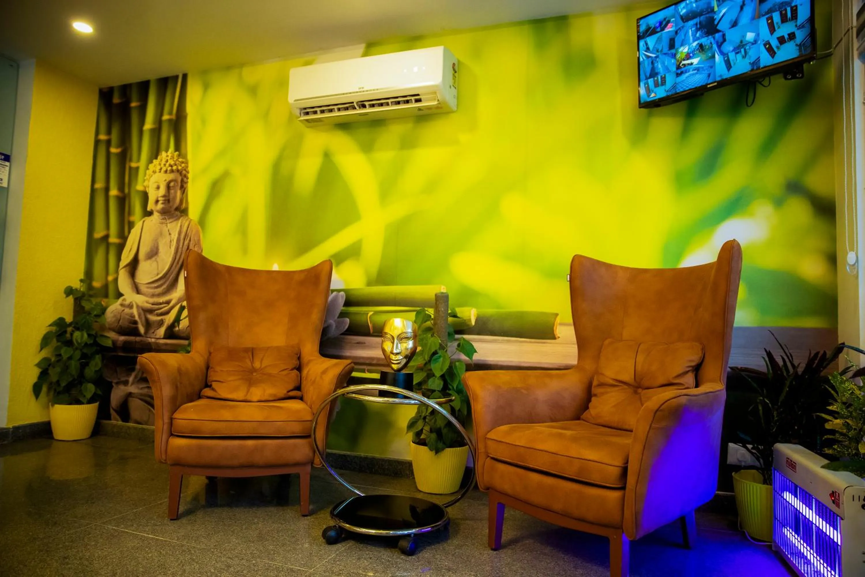 Lobby or reception in Lime Tree Luxury Studio - Service Apartment Near Artemis Hospital ,Gurgaon