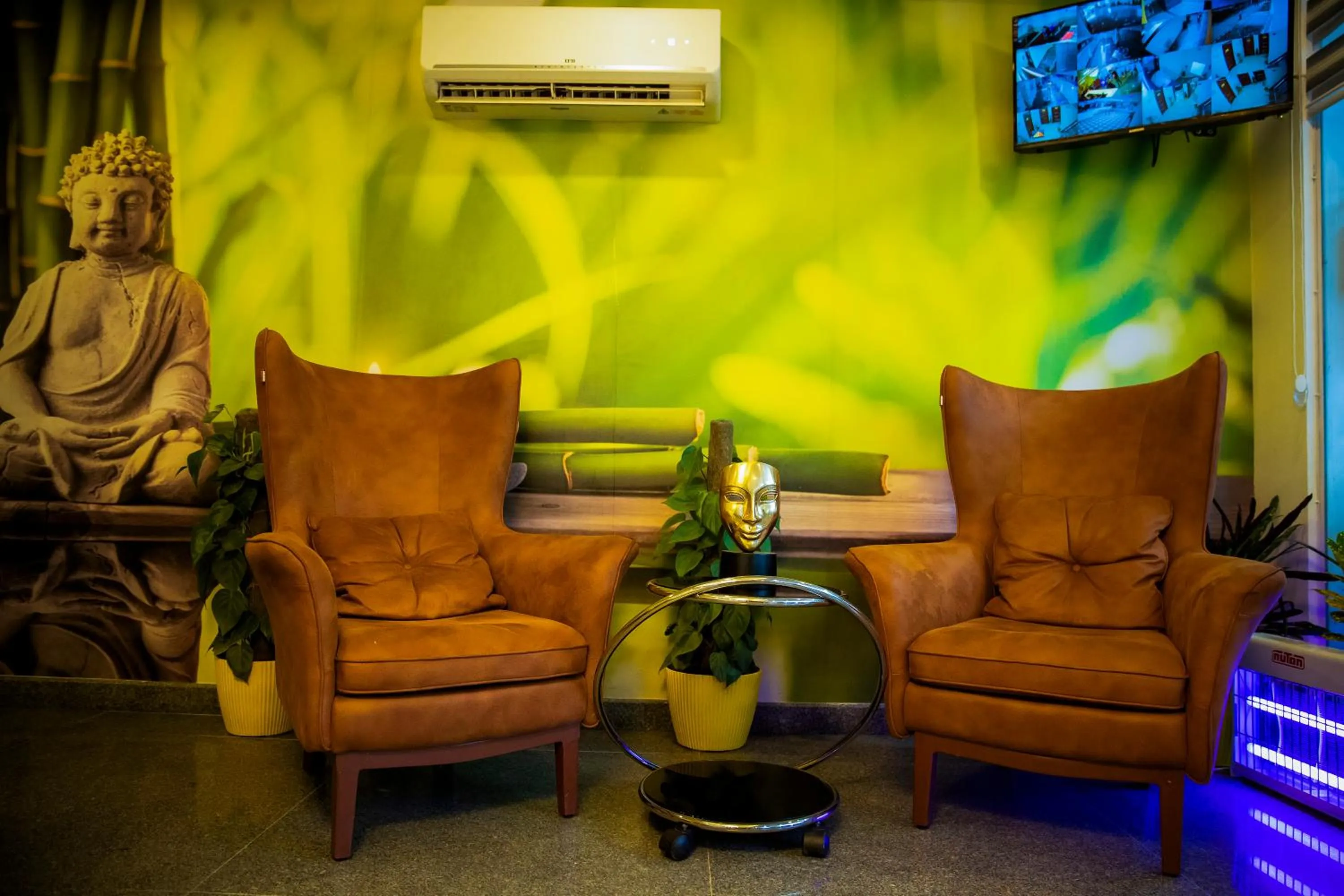 Lobby or reception in Lime Tree Luxury Studio - Service Apartment Near Artemis Hospital ,Gurgaon