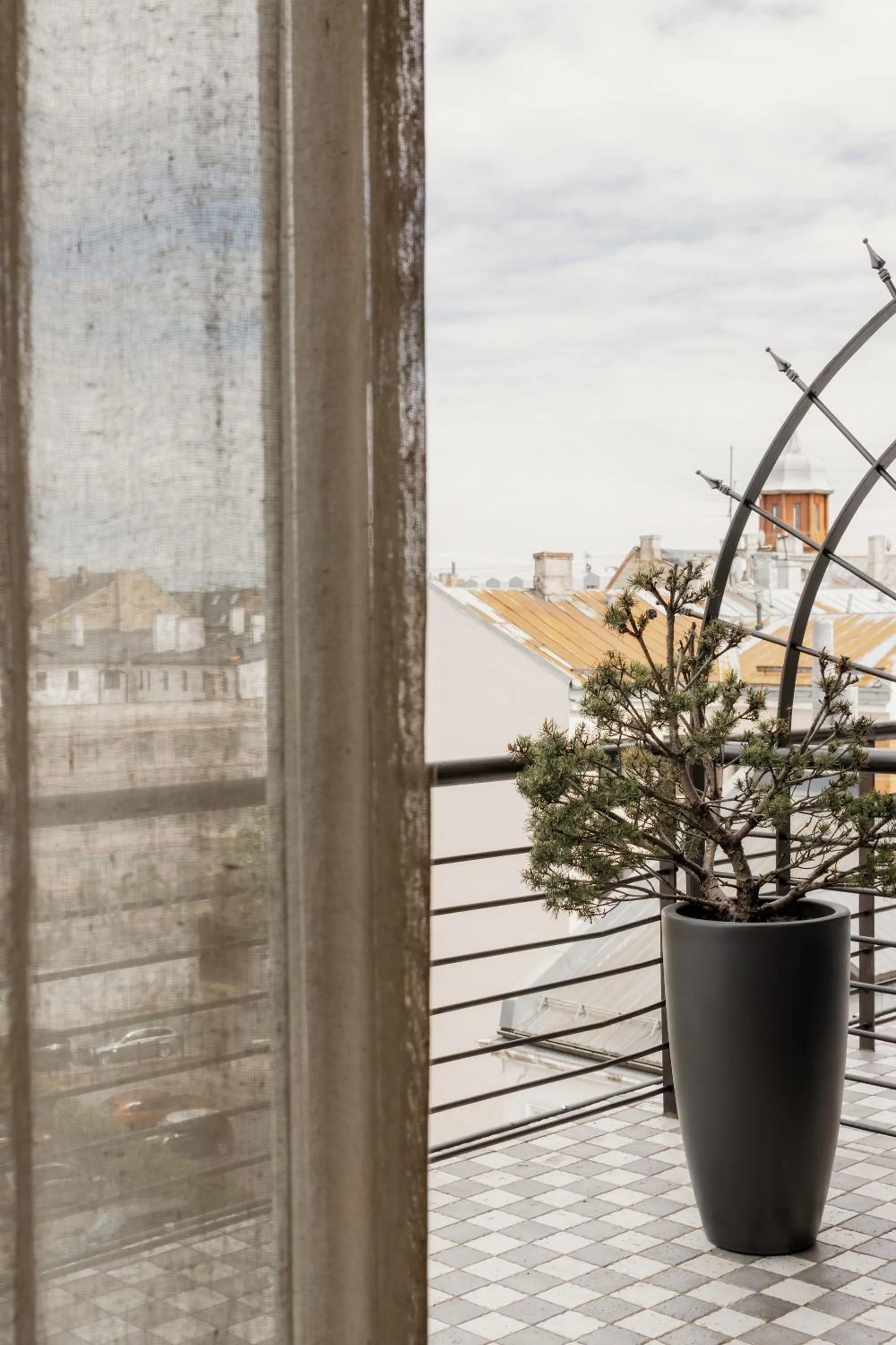 Balcony/Terrace in Hotel Bergs Suites
