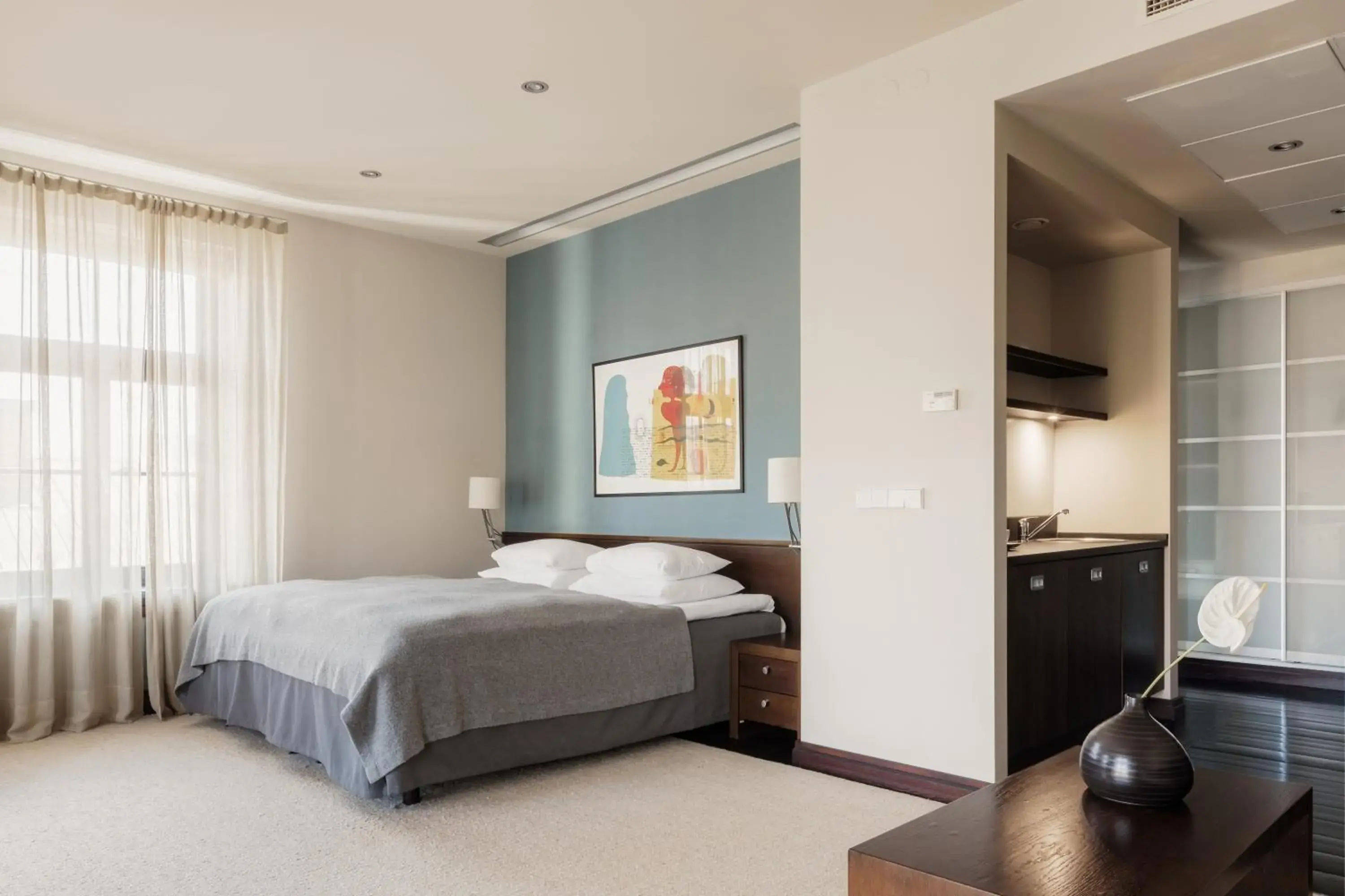 Bedroom, Bed in Hotel Bergs Suites Bedroom, Bed in Hotel Bergs Suites