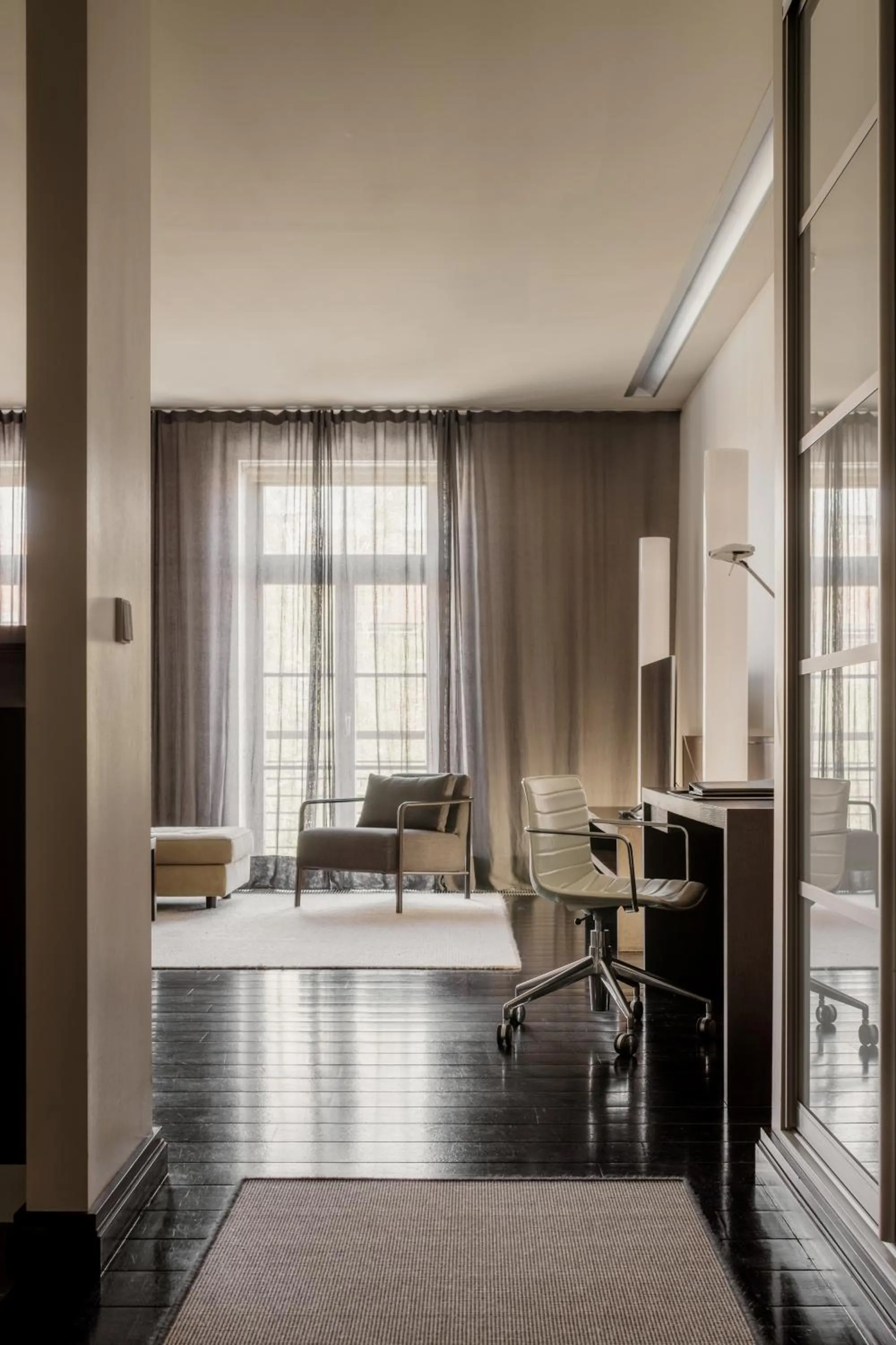 Living room in Hotel Bergs Suites