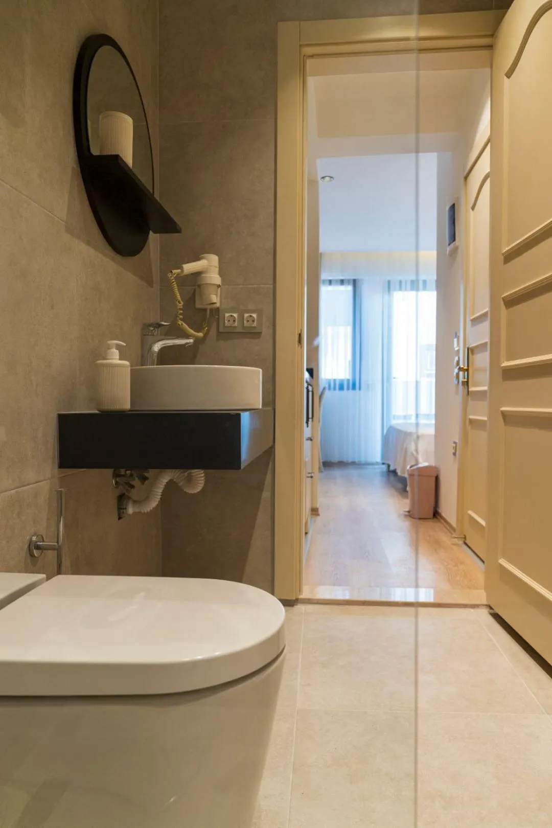 Bathroom in Channel Suites