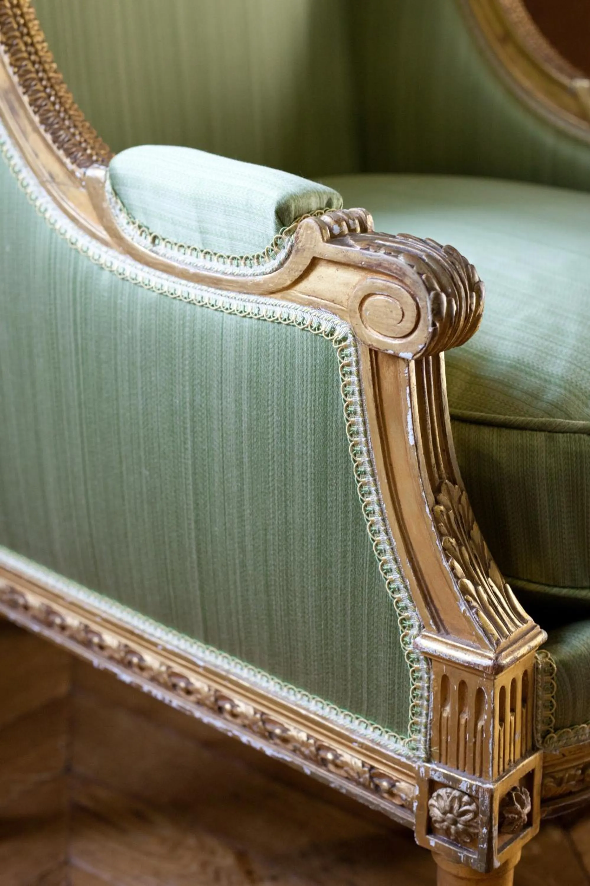 Decorative detail in Relais & Château Louise de La Vallière