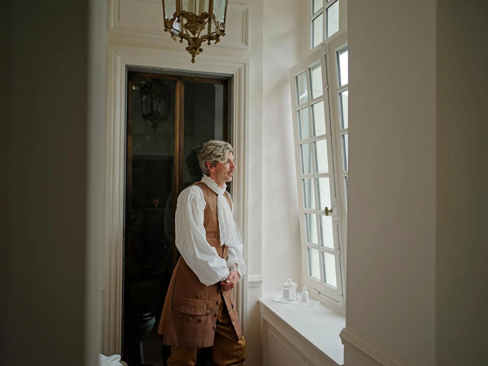 Bathroom in Relais & Château Louise de La Vallière
