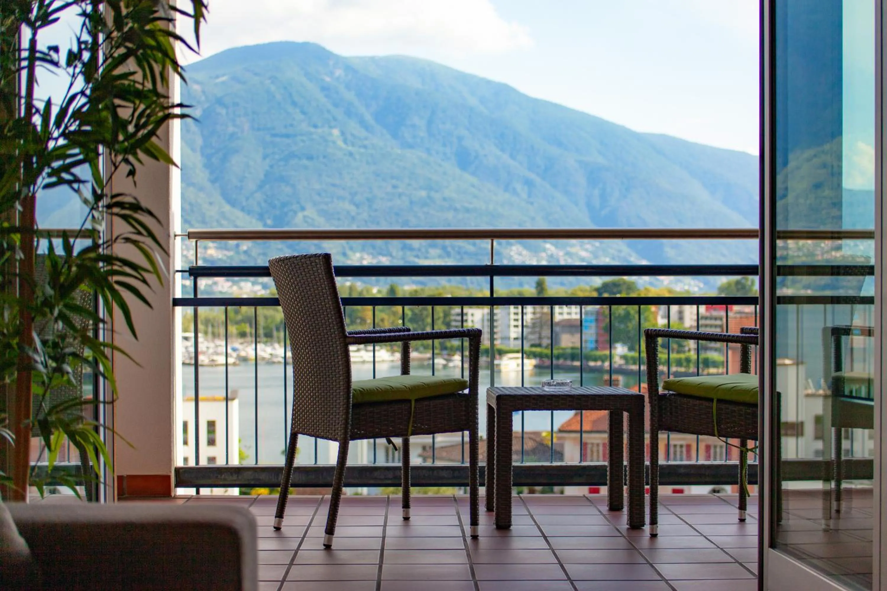 Balcony/Terrace in Tertianum Residenza Al Parco Appartements & Restaurant