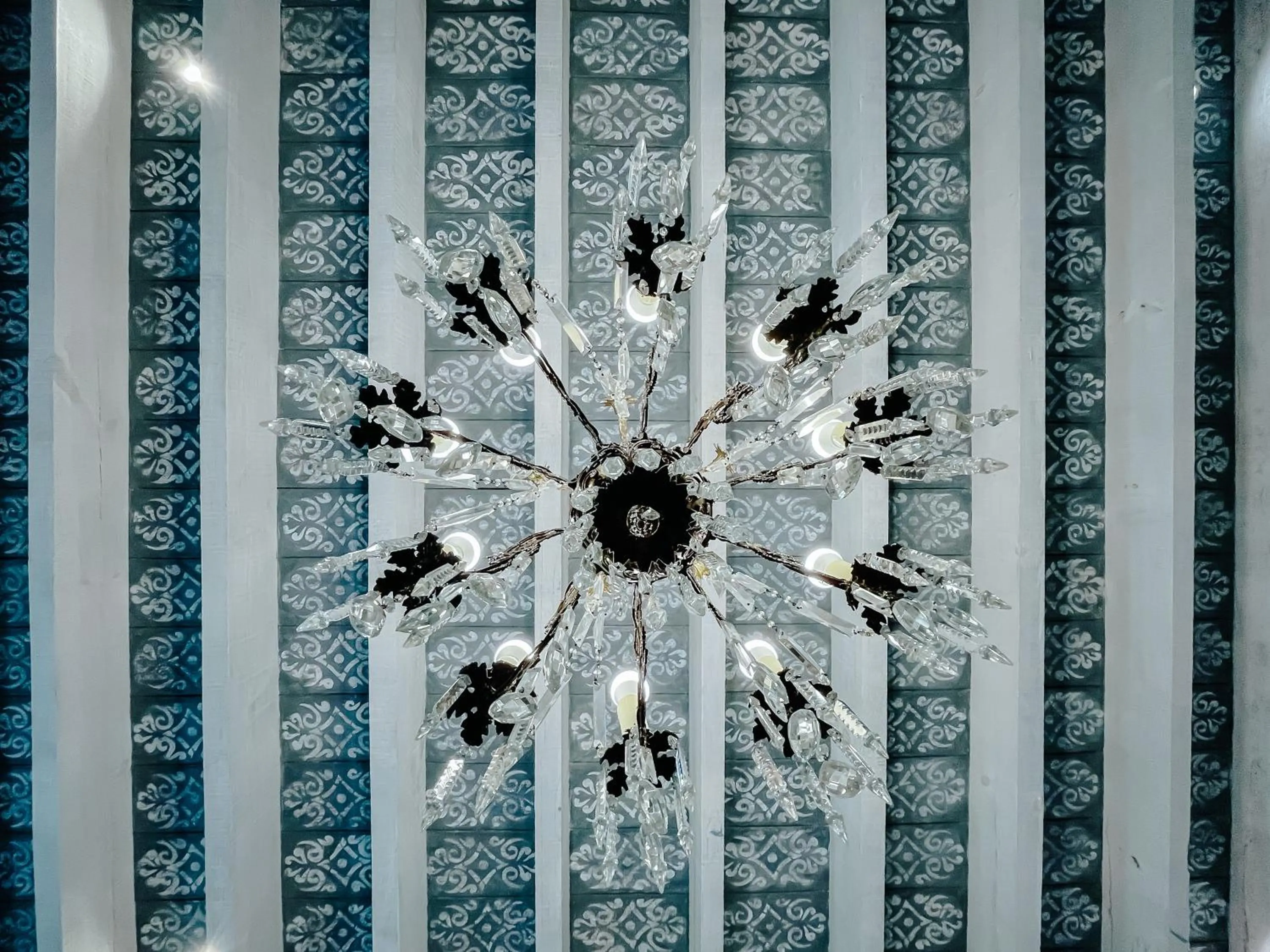 Decorative detail in Hacienda Los Arcangeles