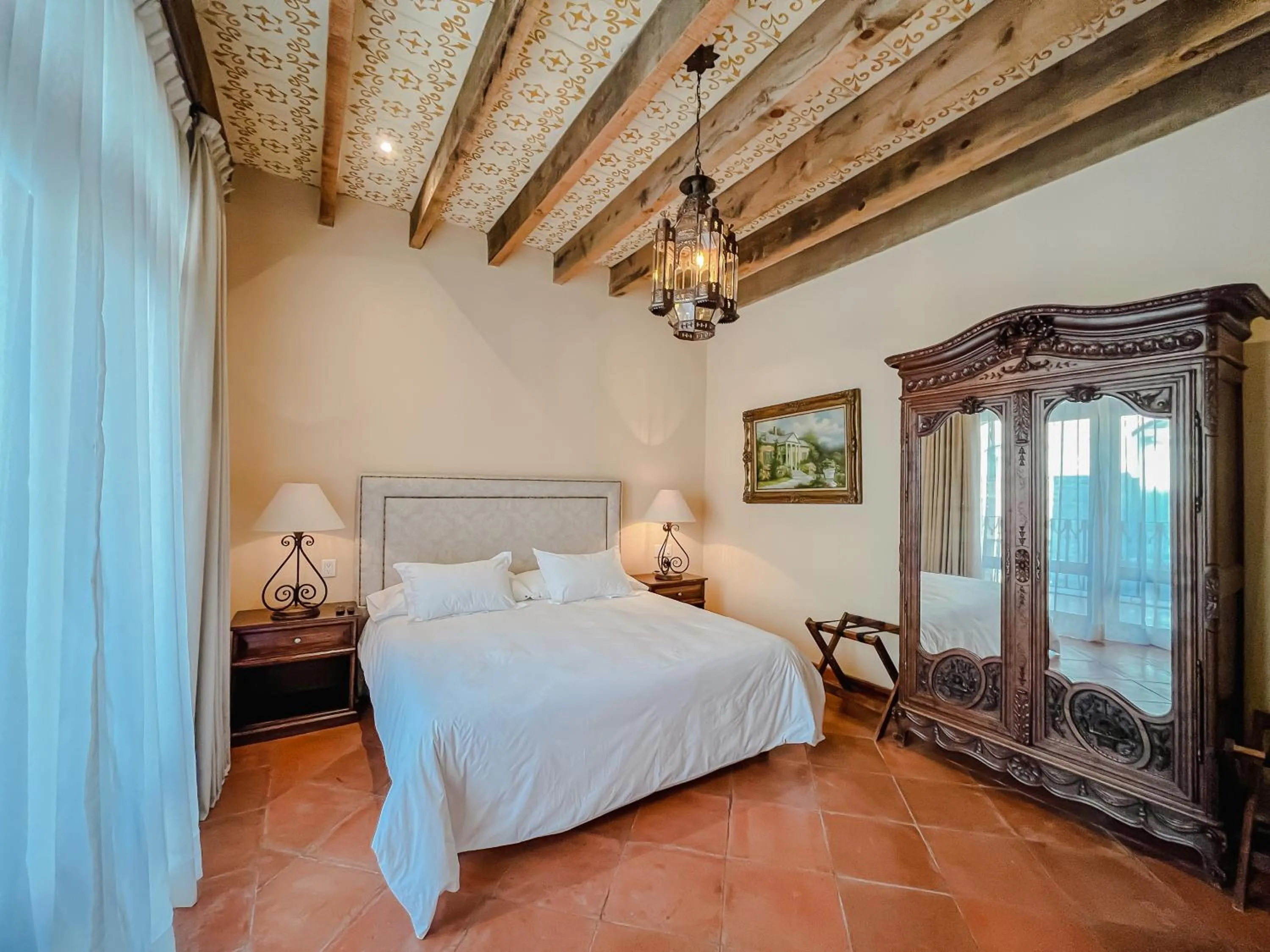 Bed in Hacienda Los Arcangeles