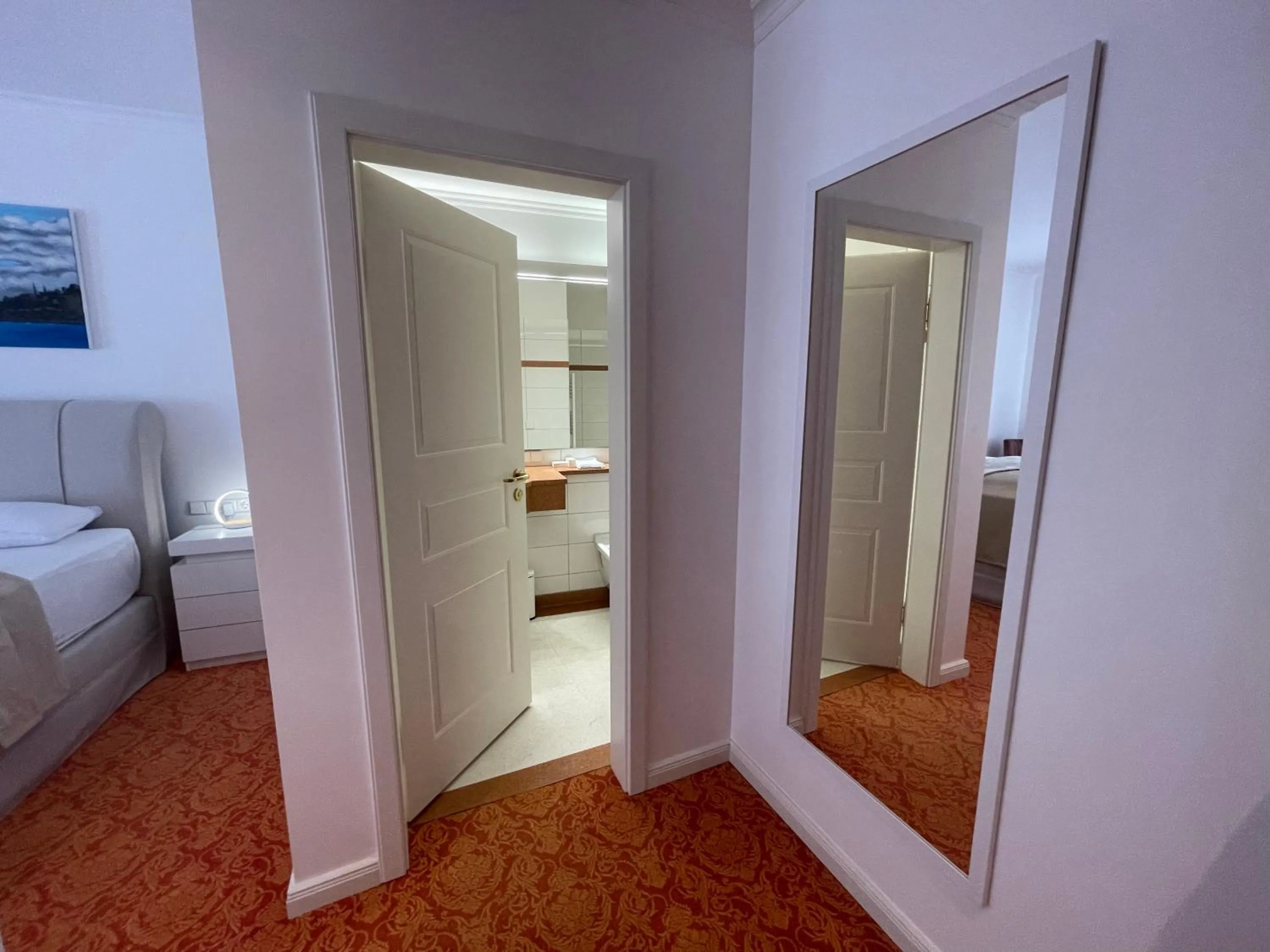 Bed in ART HOTEL HOUSE ONE