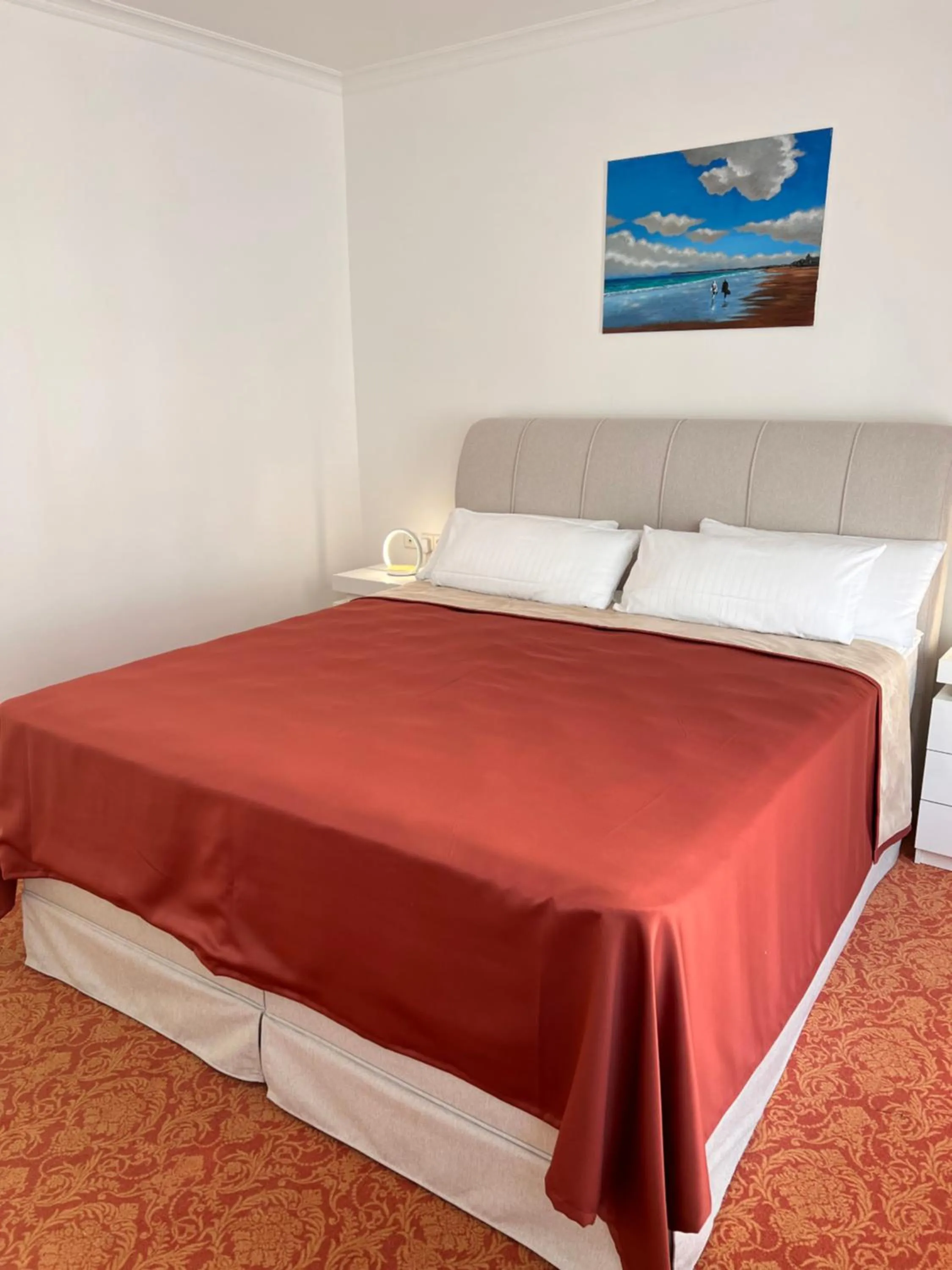 Bed in ART HOTEL HOUSE ONE