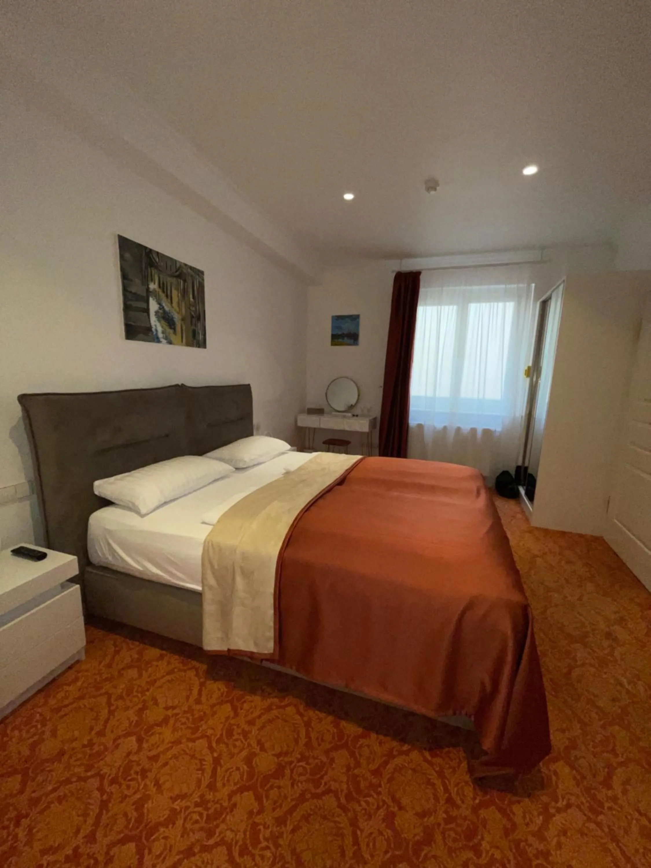Bed in ART HOTEL HOUSE ONE
