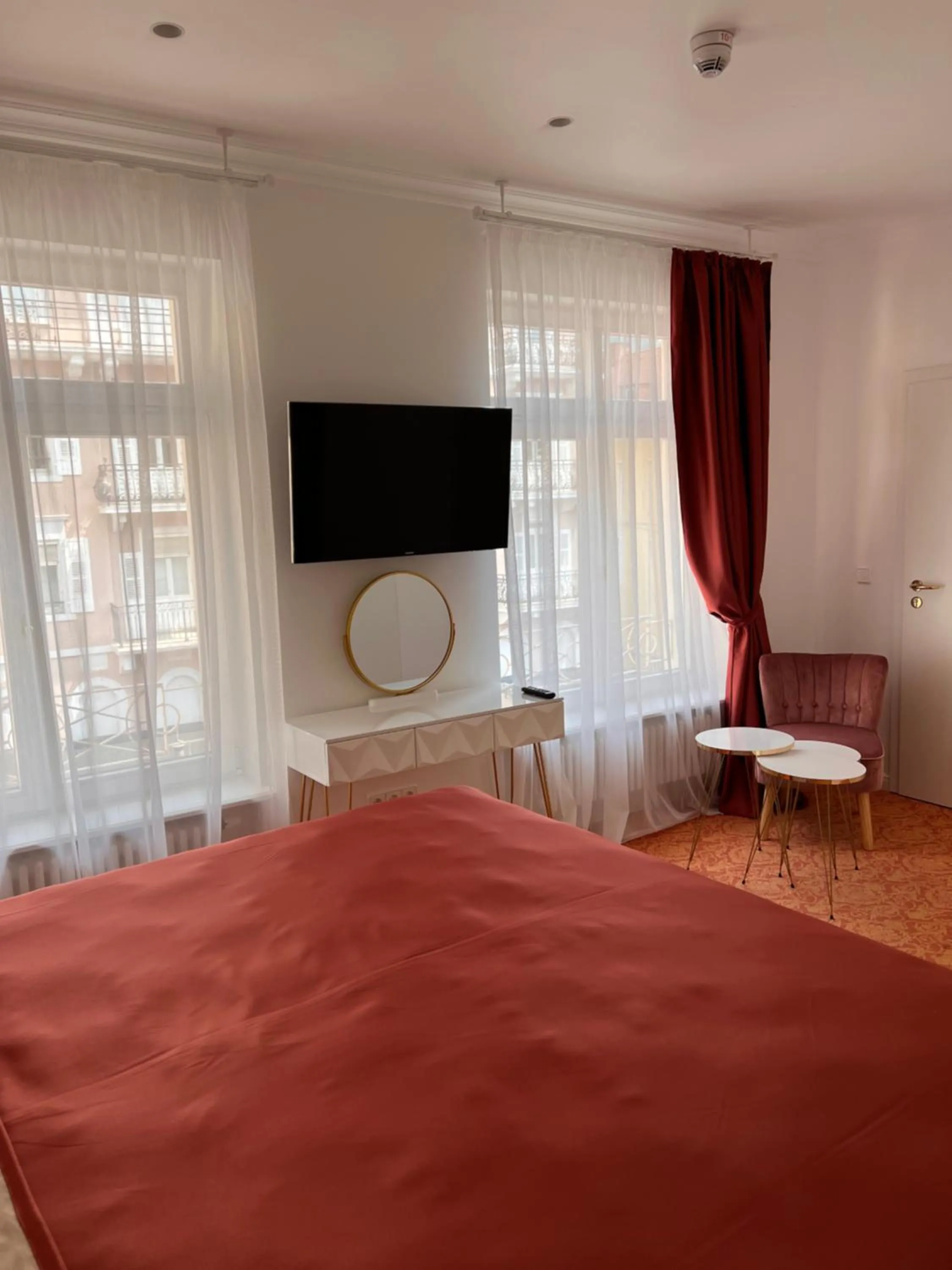 Bed in ART HOTEL HOUSE ONE
