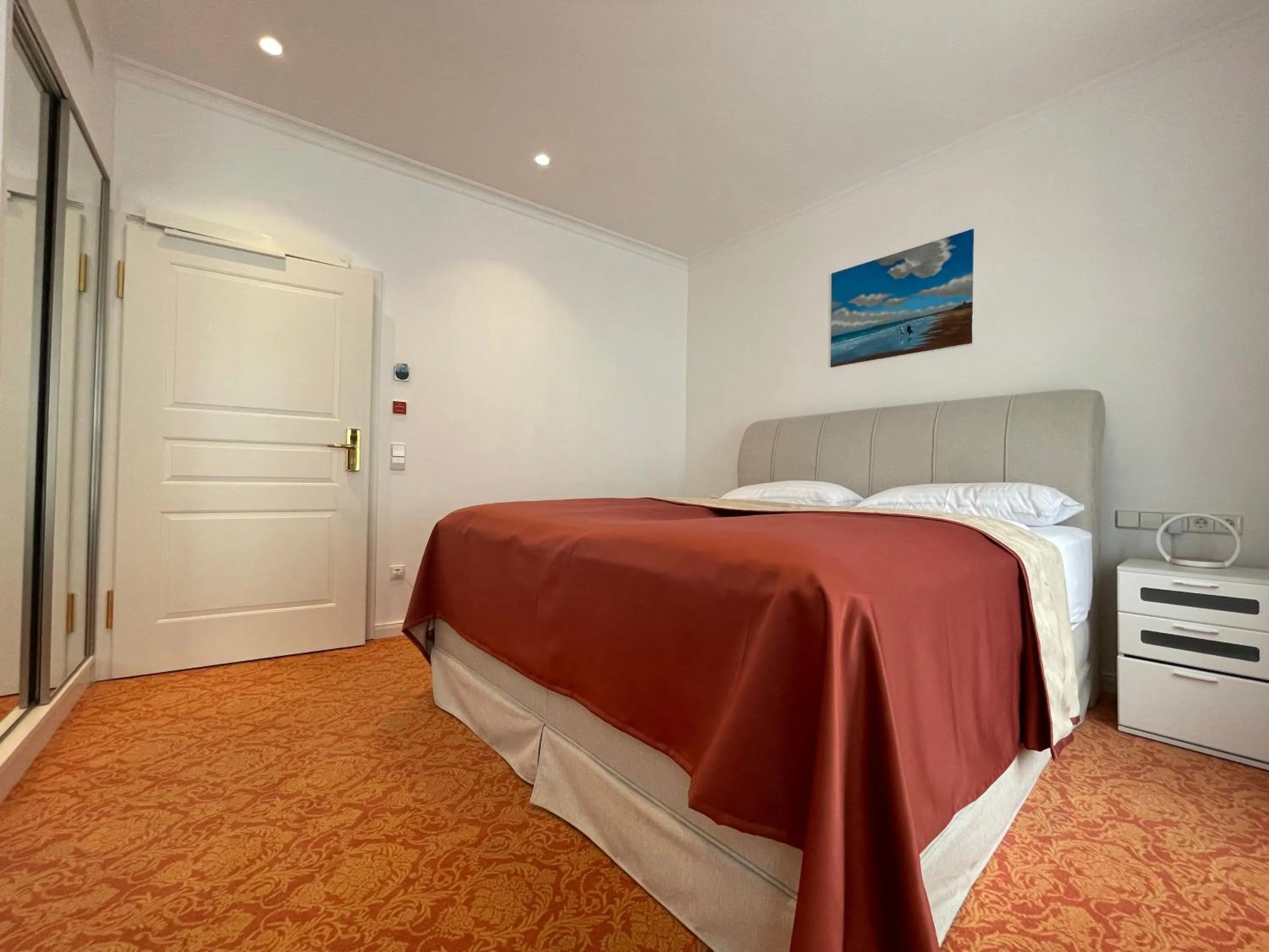 Bed in ART HOTEL HOUSE ONE