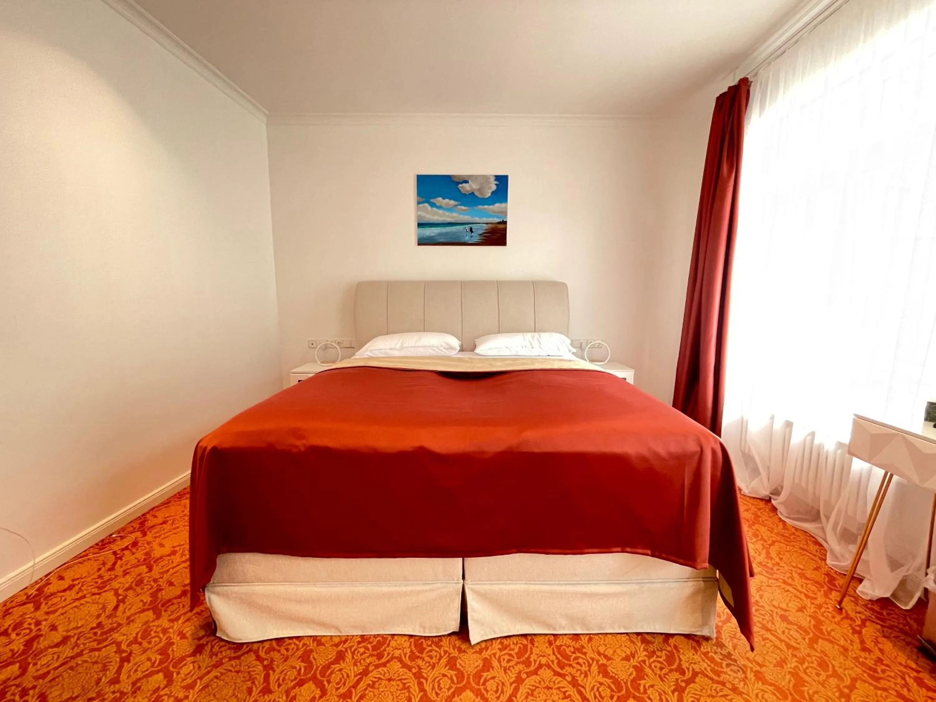Bed in ART HOTEL HOUSE ONE