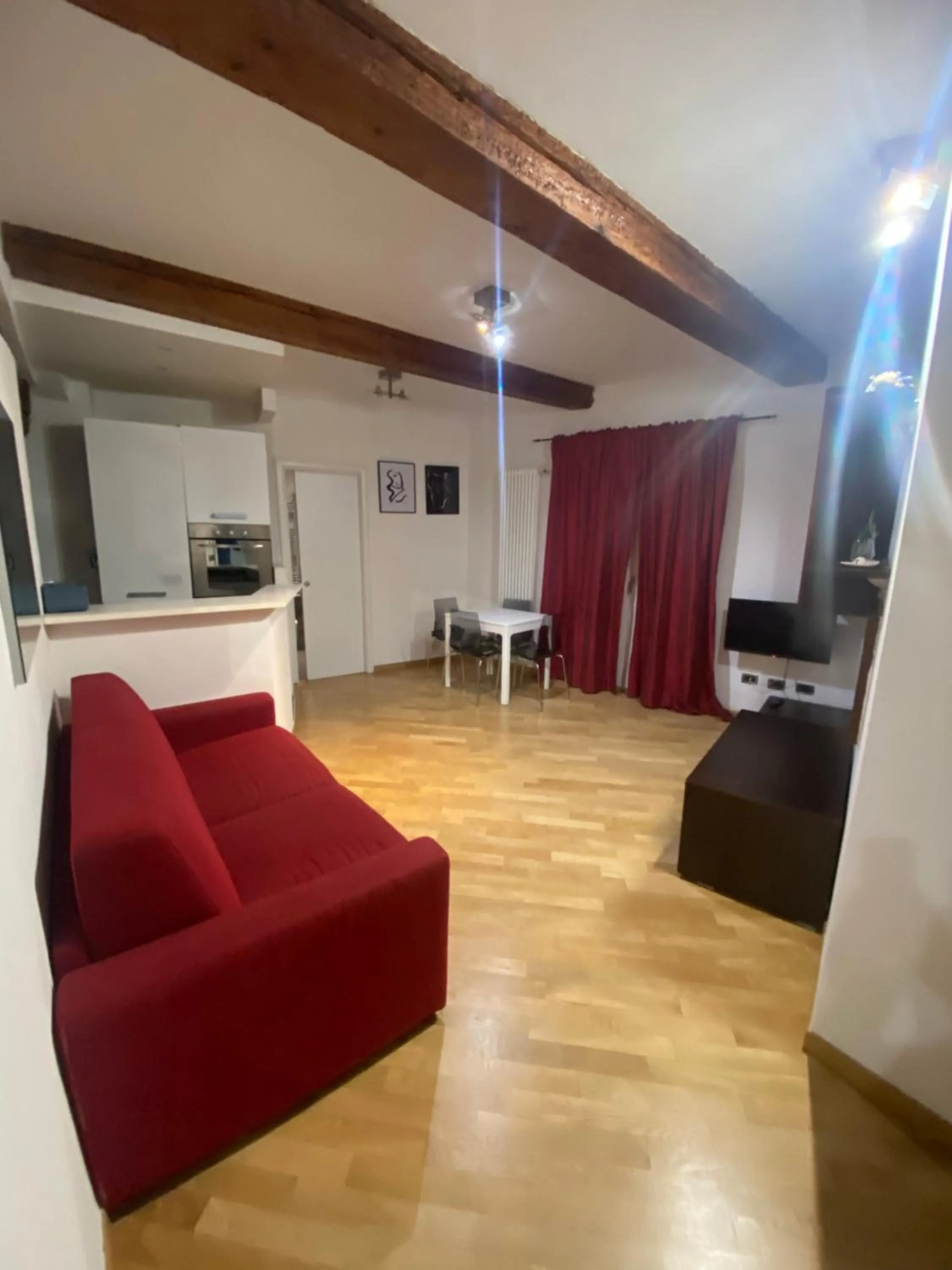 Seating area in B&B and Home La Piazzetta della Pioggia