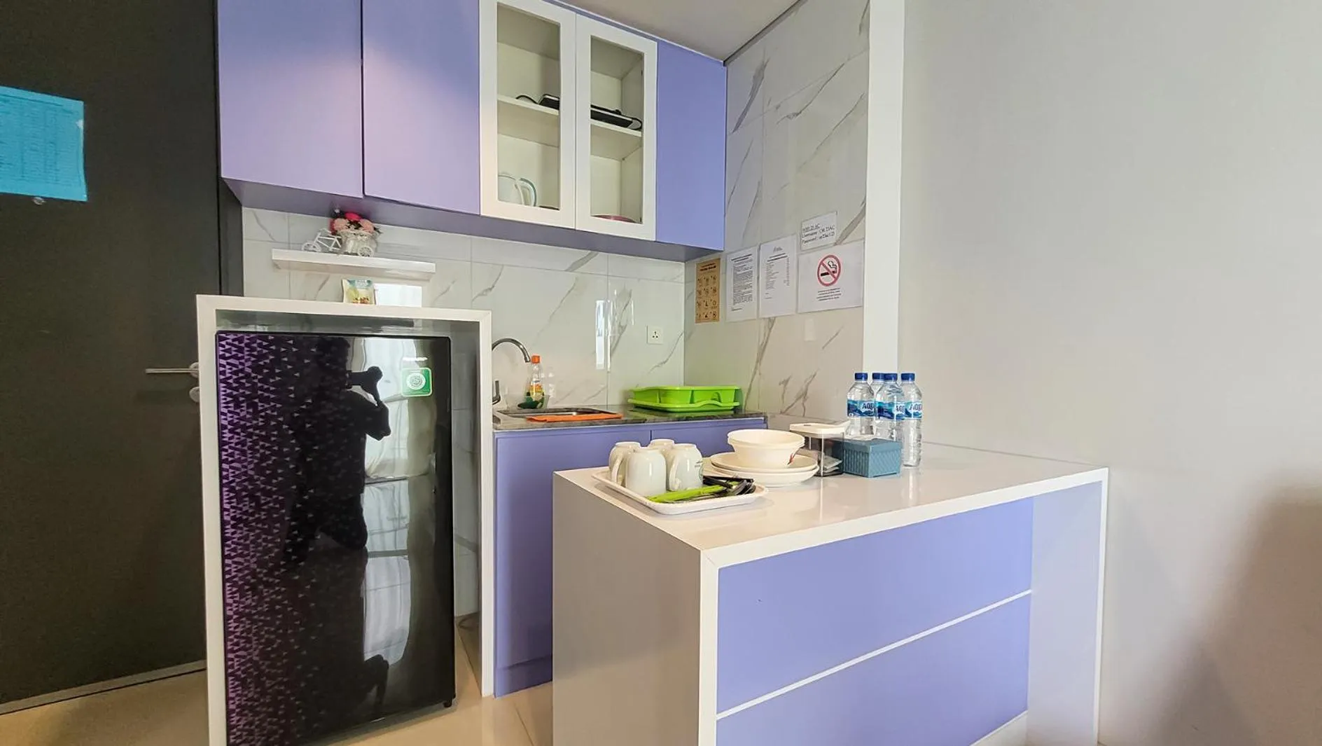 Kitchen or kitchenette in Palam Mansion at Apartment One Residence