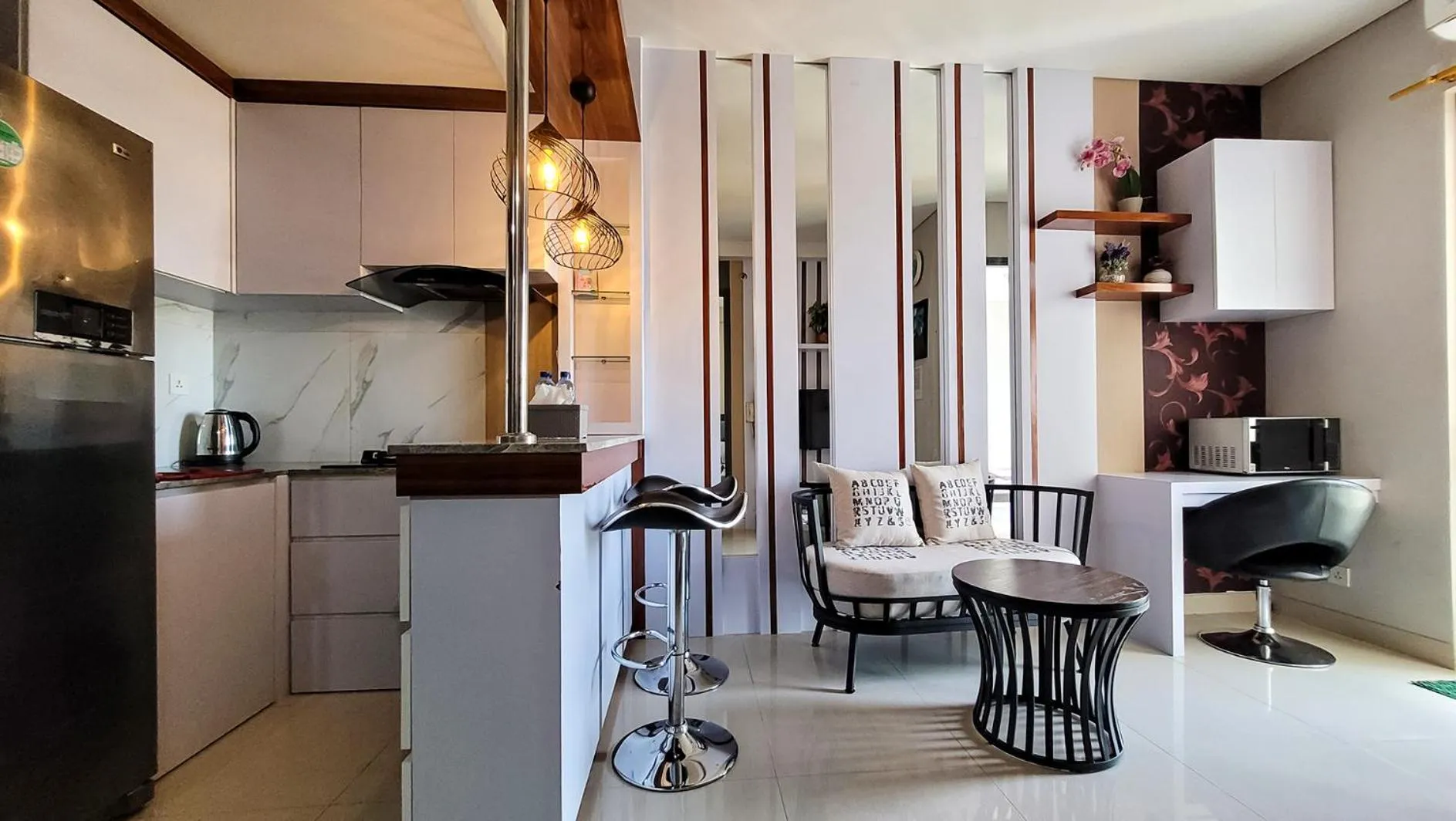 Living room in Palam Mansion at Apartment One Residence