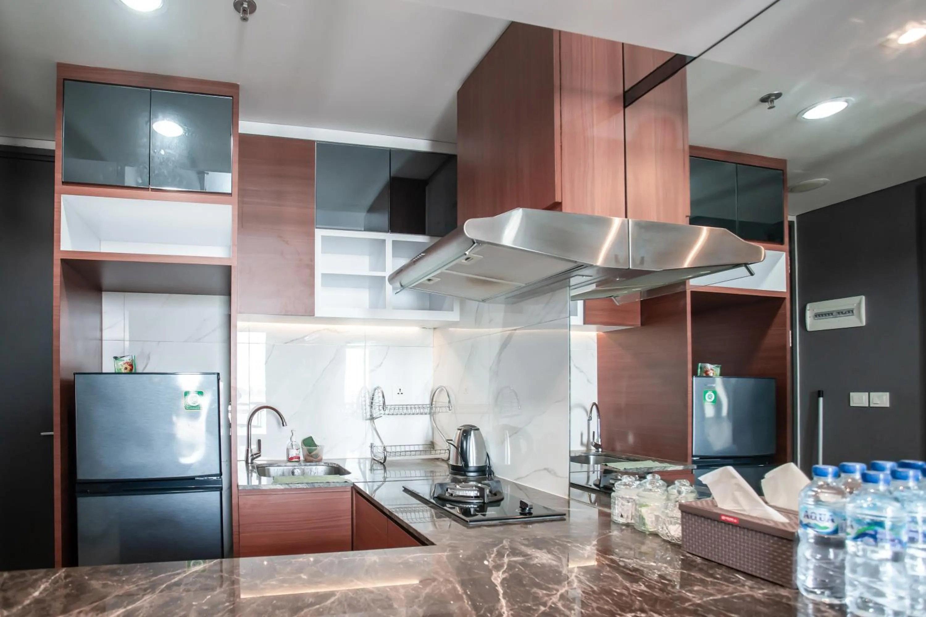 Kitchen or kitchenette in Palam Mansion at Apartment One Residence