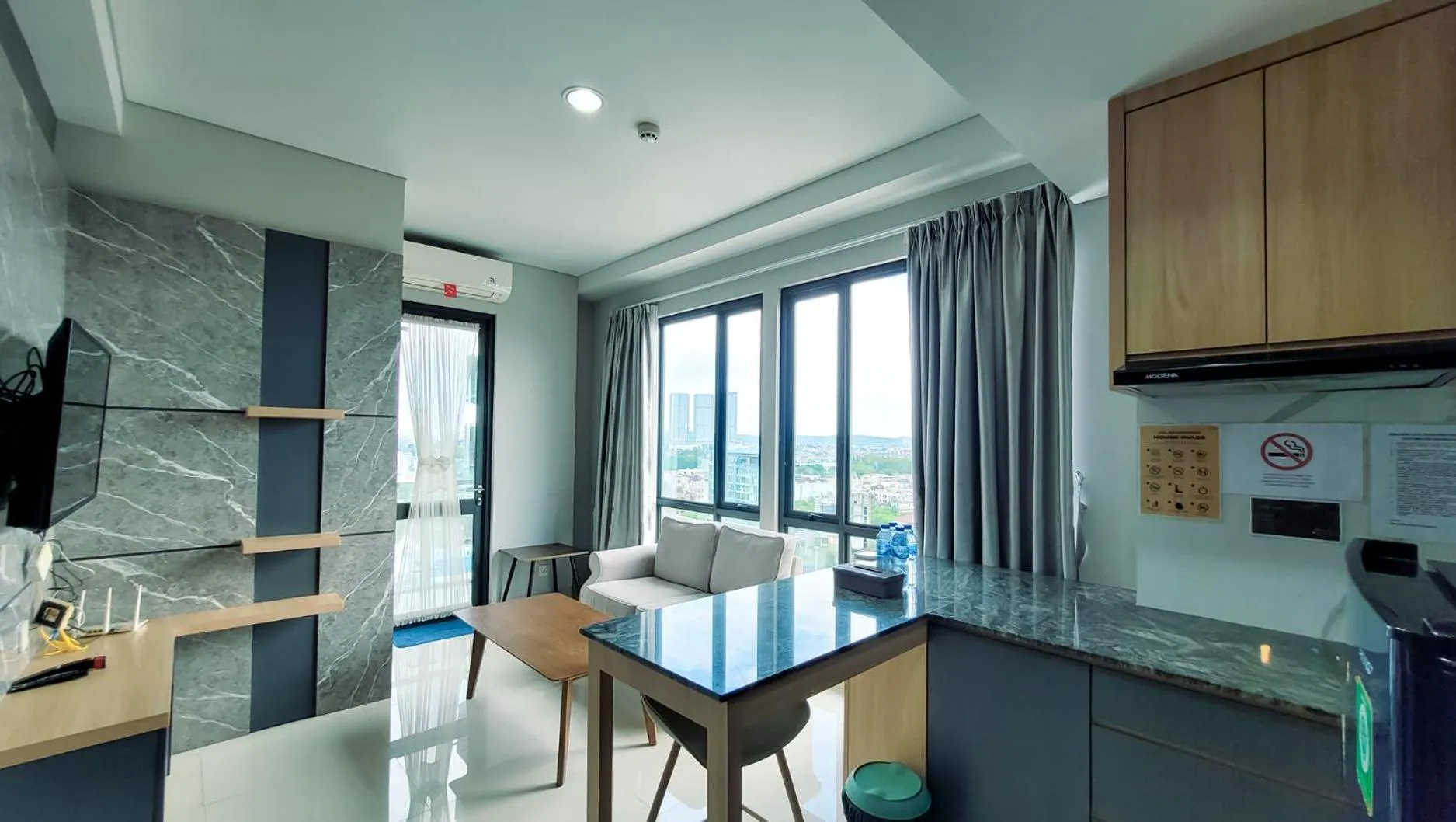 TV and multimedia in Palam Mansion at Apartment One Residence