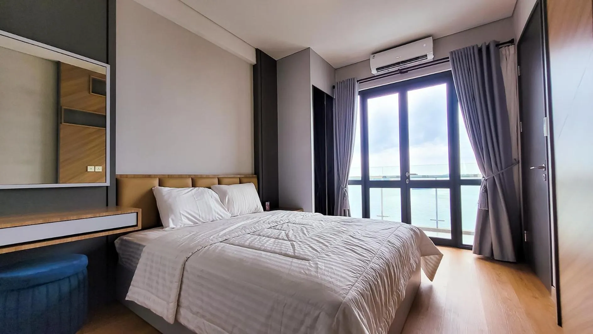 Bed in Palam Mansion at Apartment One Residence