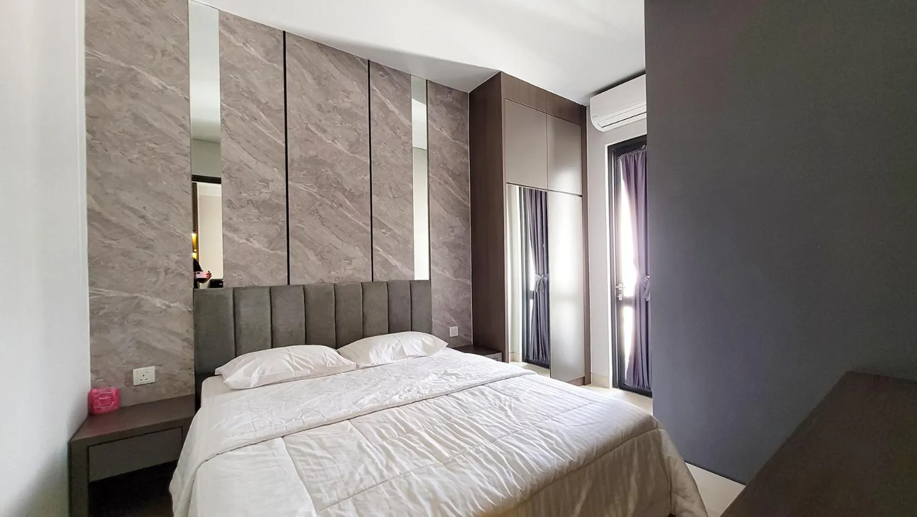 Bed in Palam Mansion at Apartment One Residence