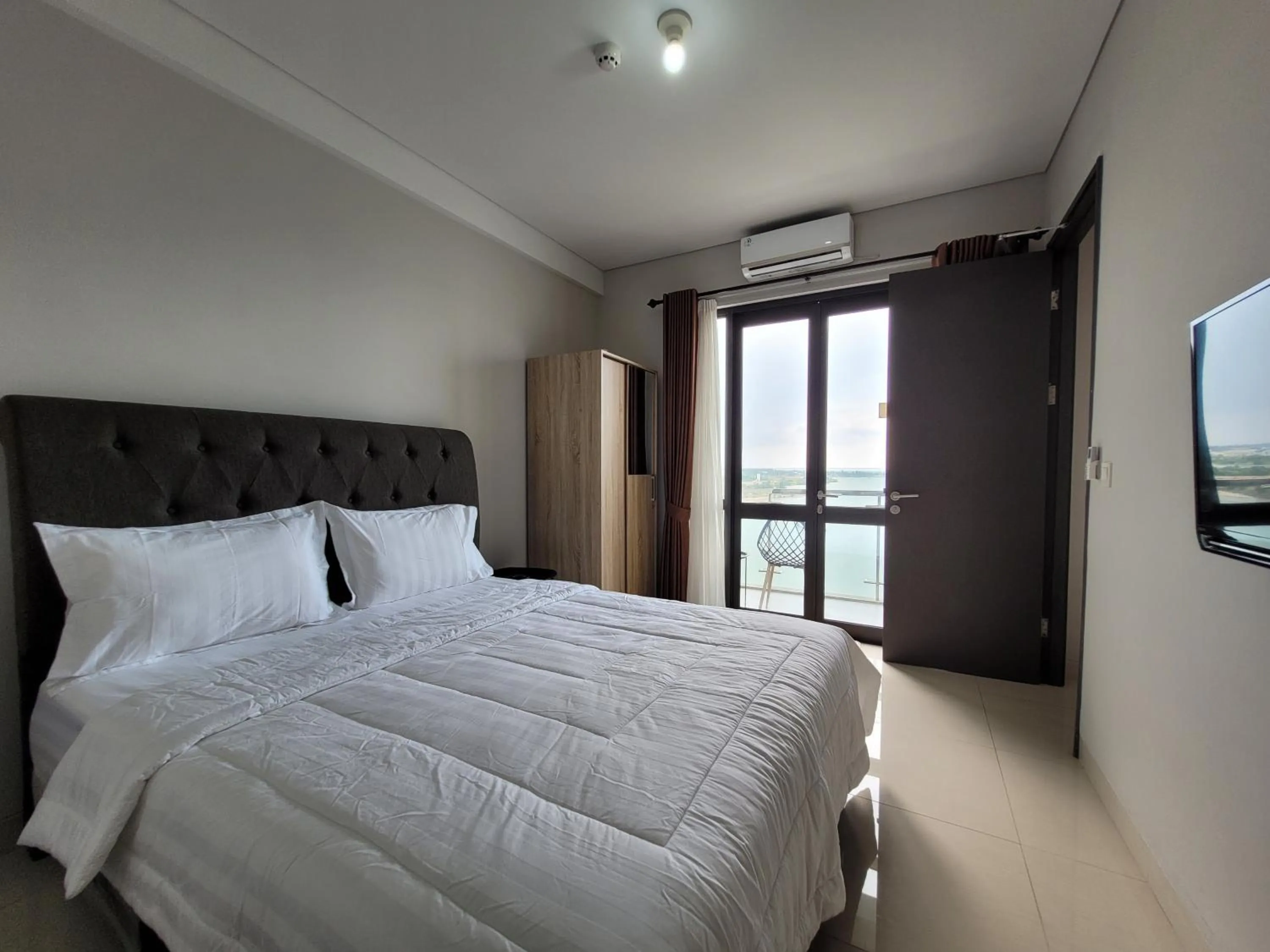 Bedroom, Bed in Palam Mansion at Apartment One Residence