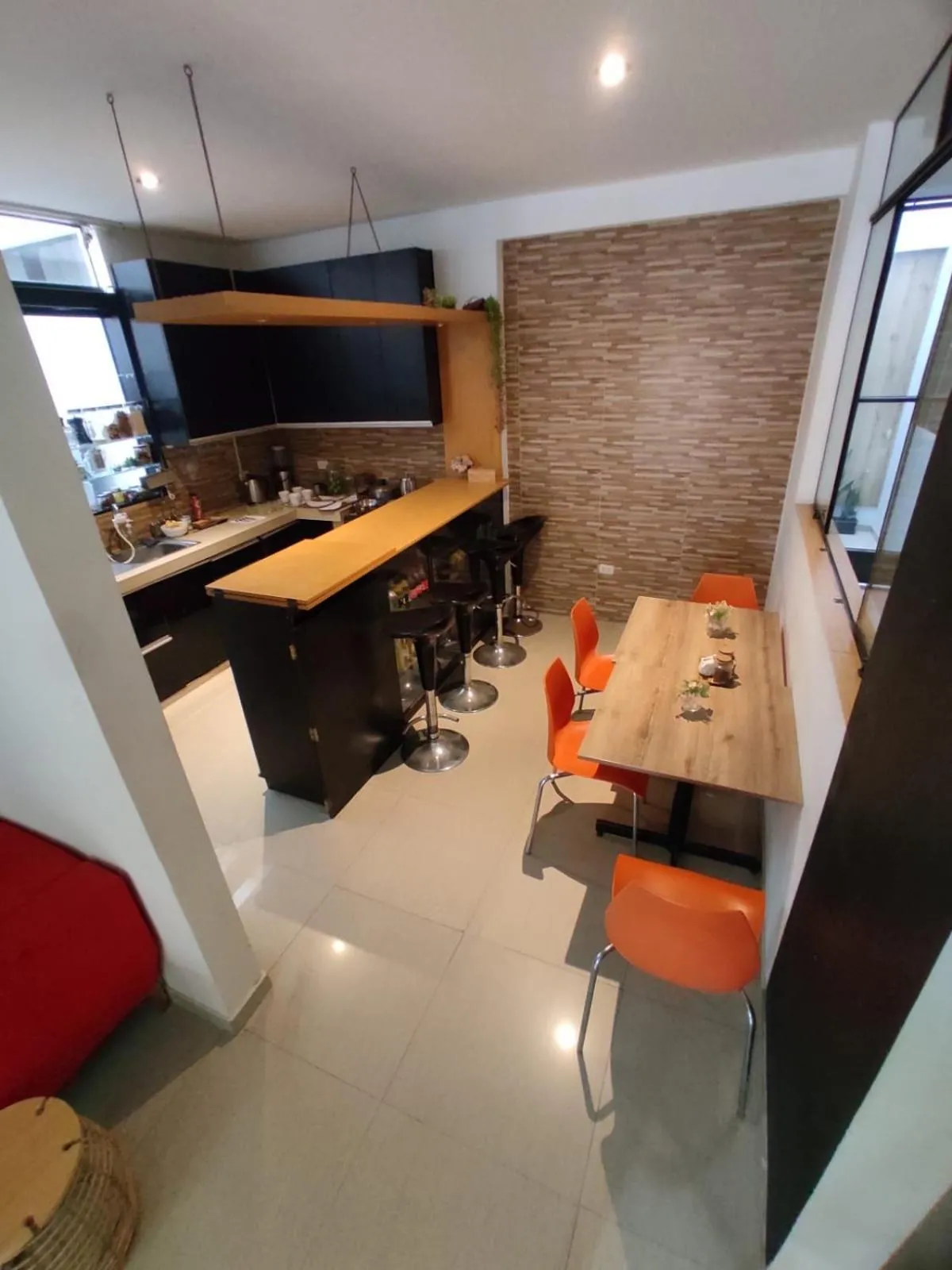 Kitchen or kitchenette in Hotel Kallma Adventures