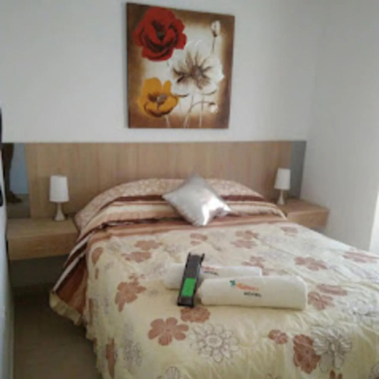 Bed in Hotel Kallma Adventures
